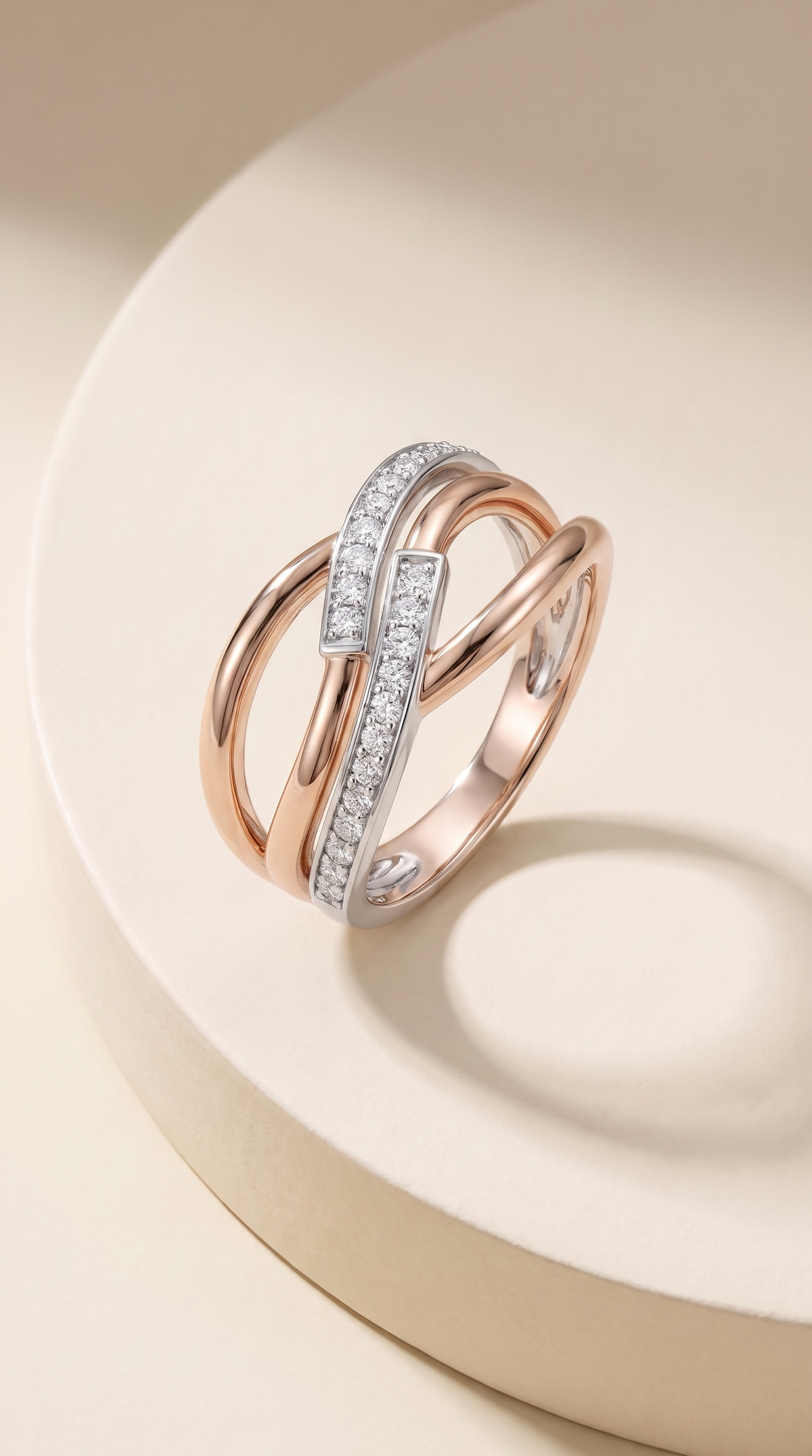 Infinite Ribbon Harmony Ring