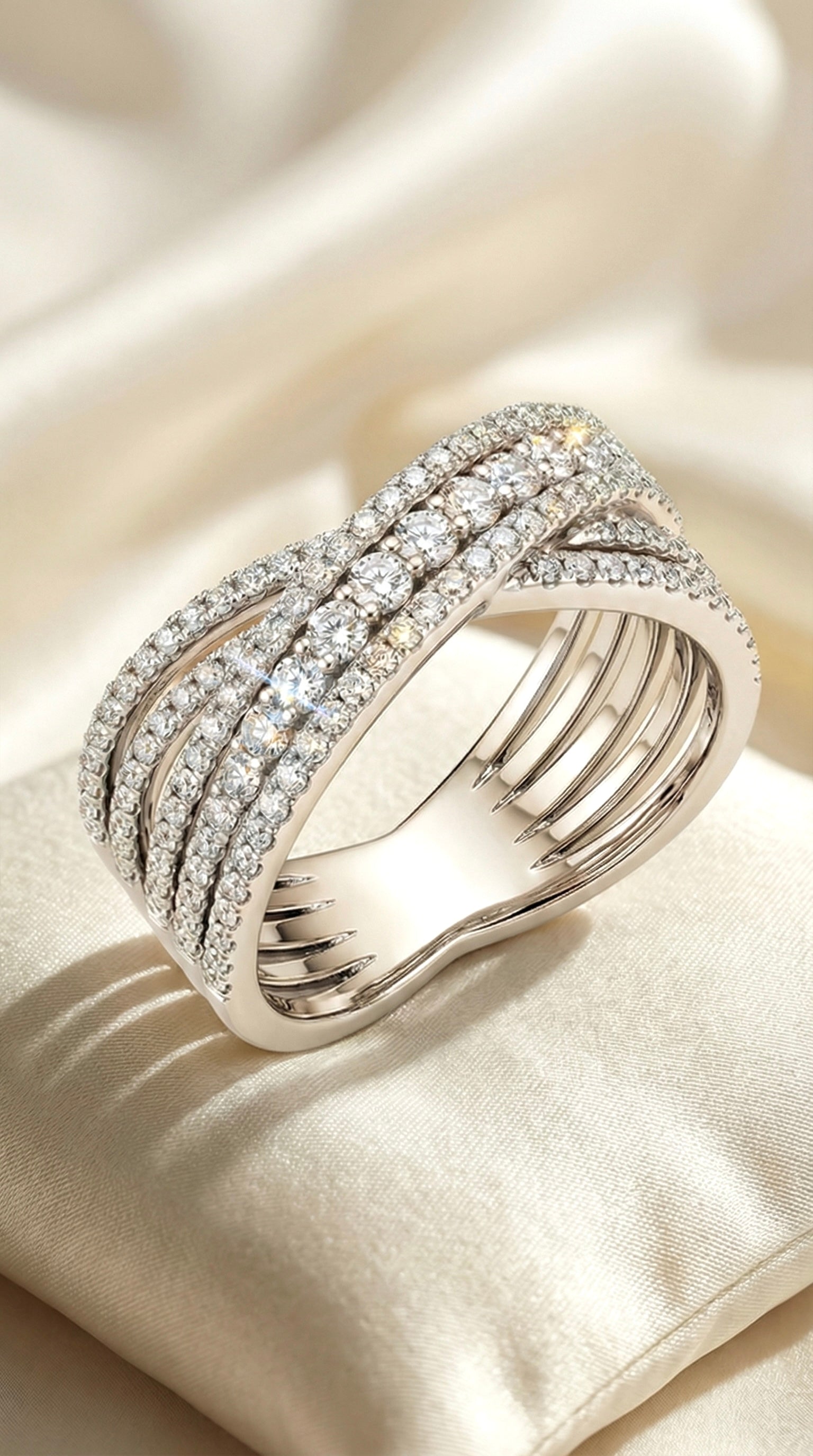 Intertwined Statement Ring