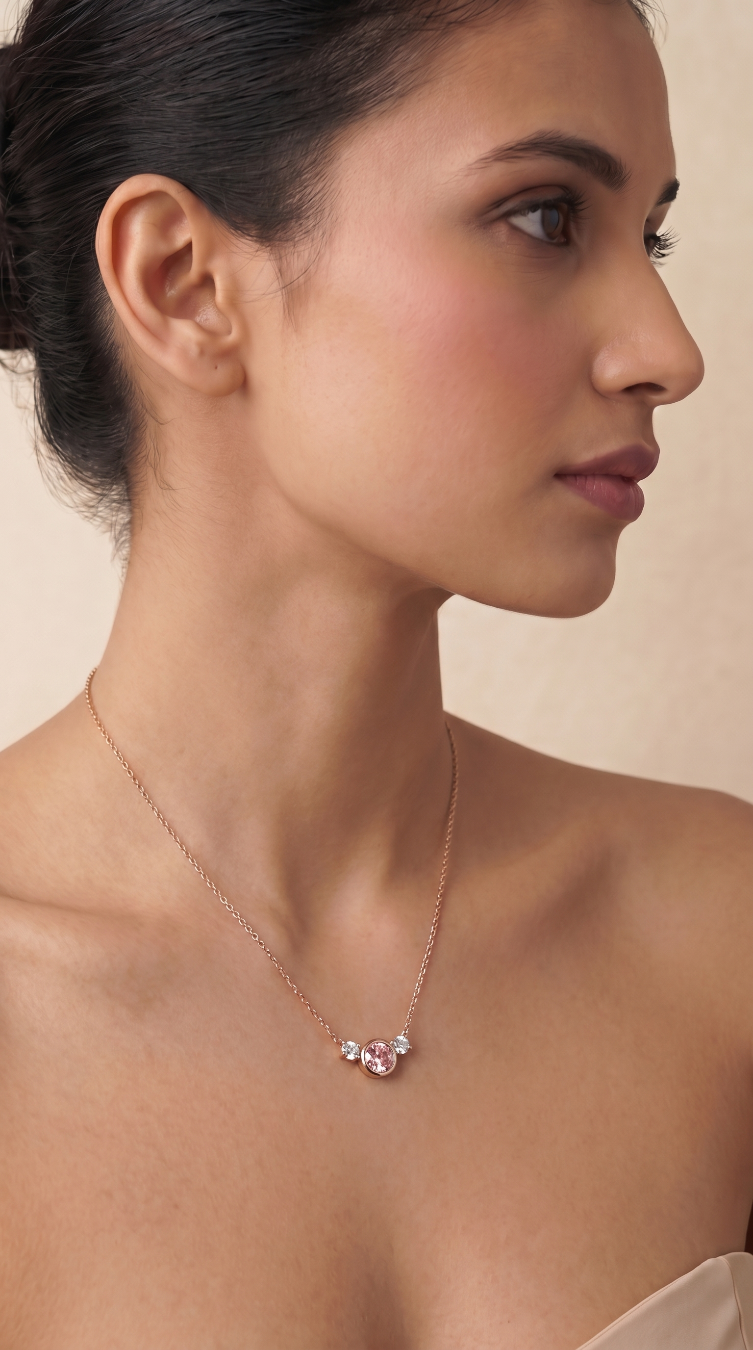 A Pink Tale Necklace