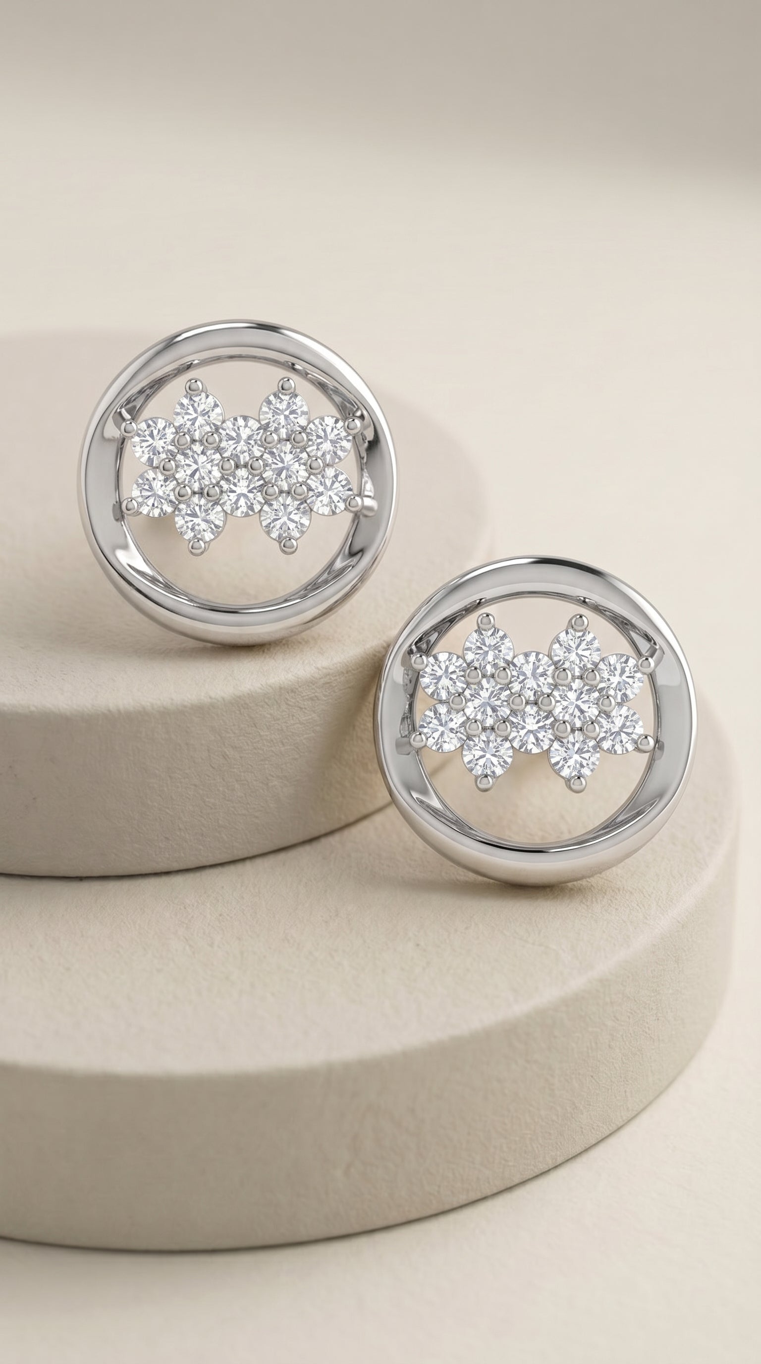 Enchanted Twin Blossom Studs