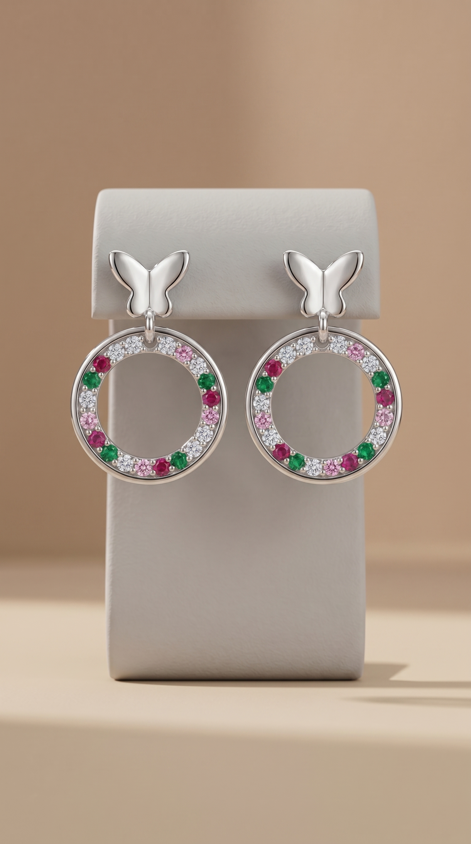 Flora & Fauna Hanging Earrings
