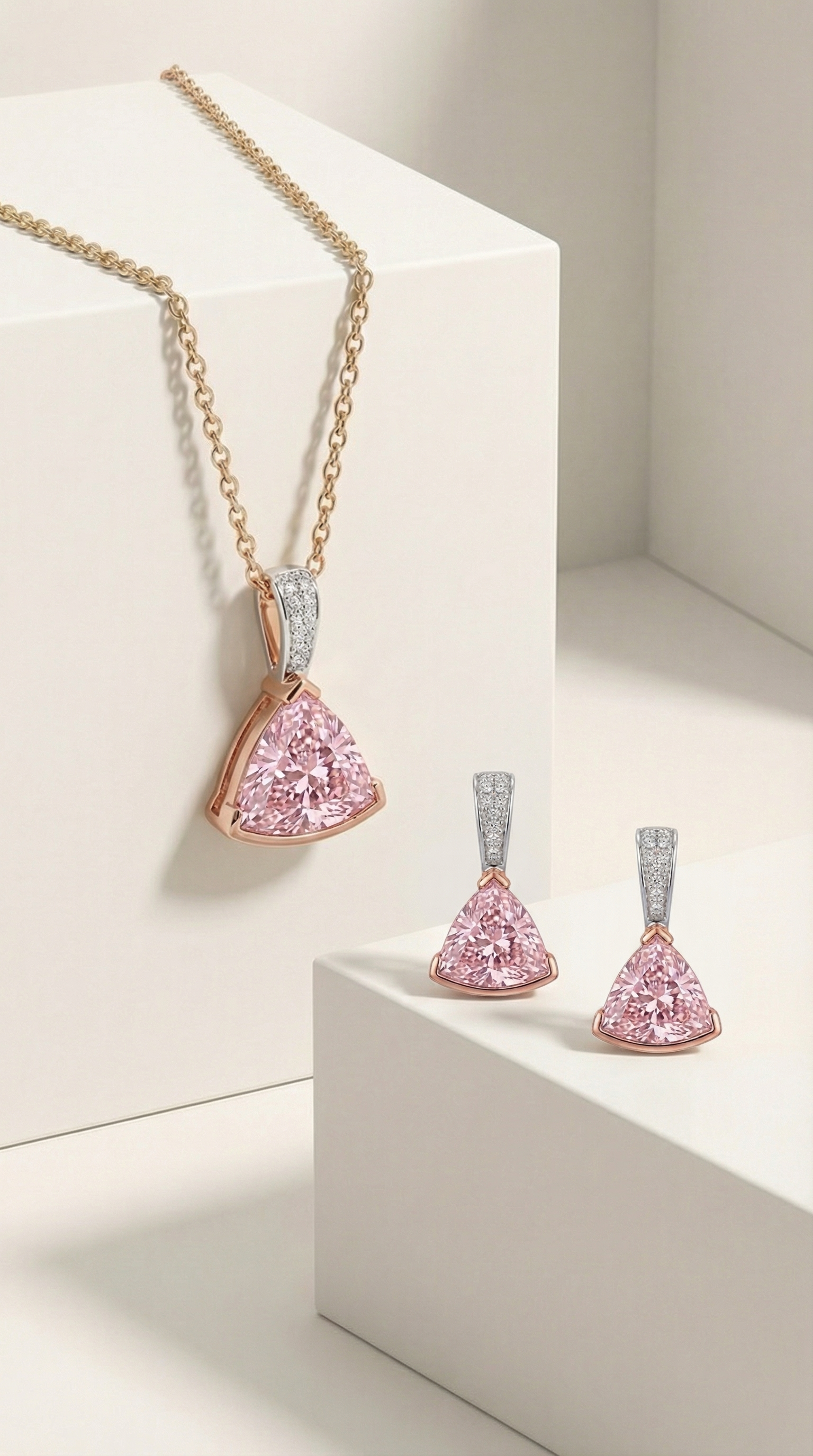 Promise in Pink Pendant Set