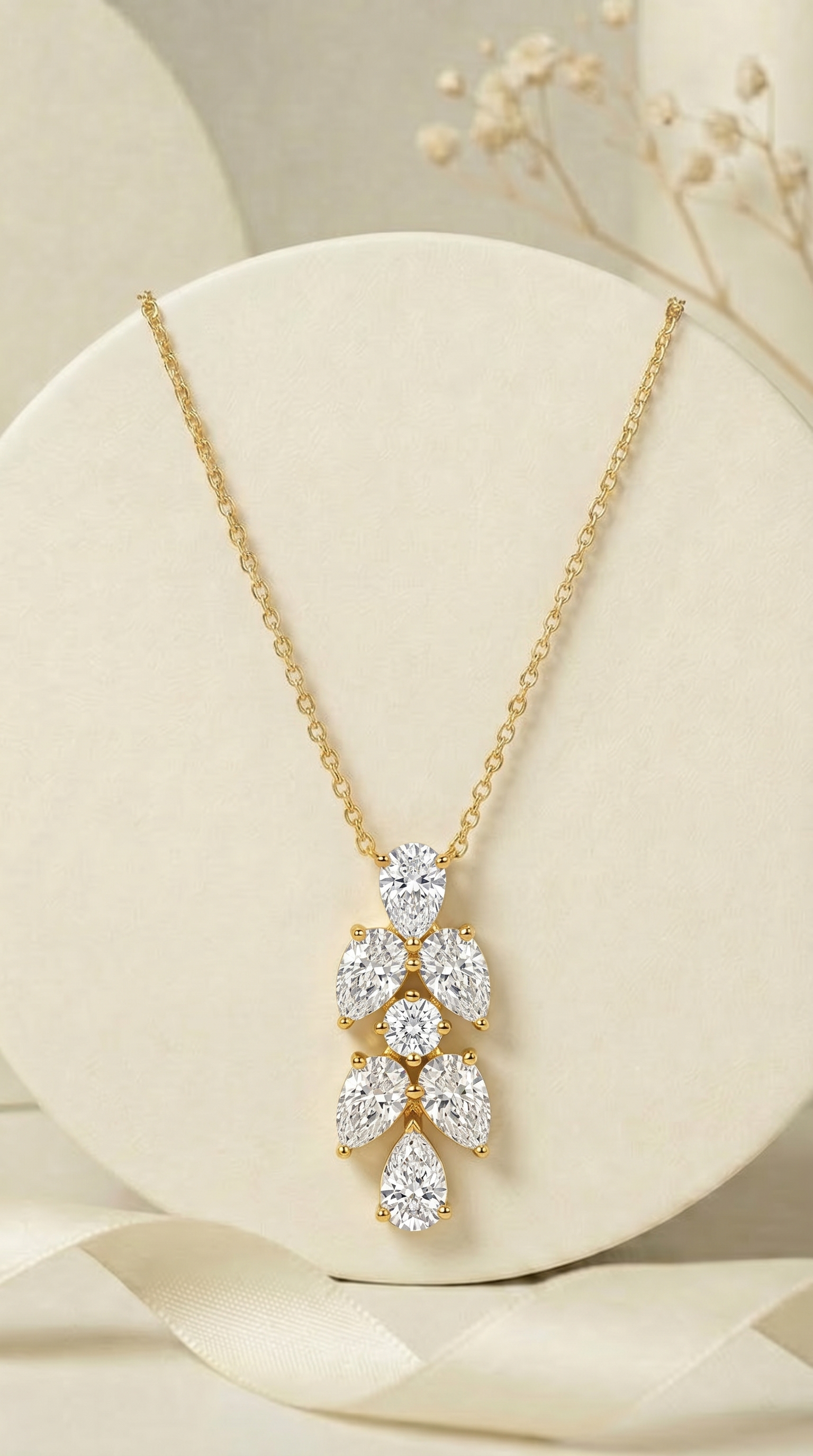 Cascading Sparkle Necklace