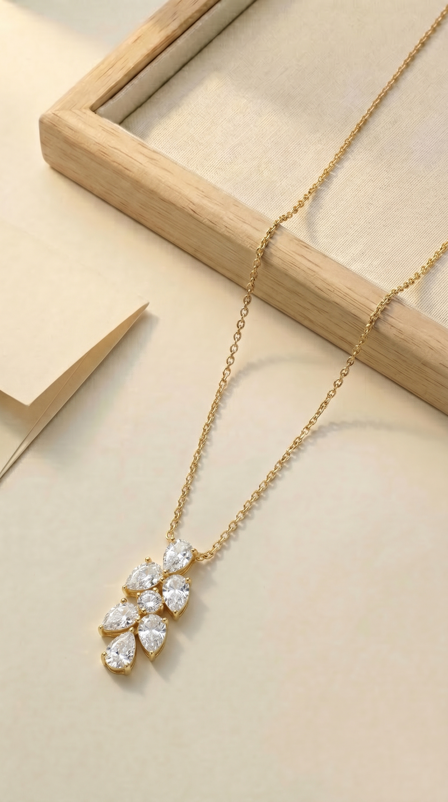 Cascading Sparkle Necklace