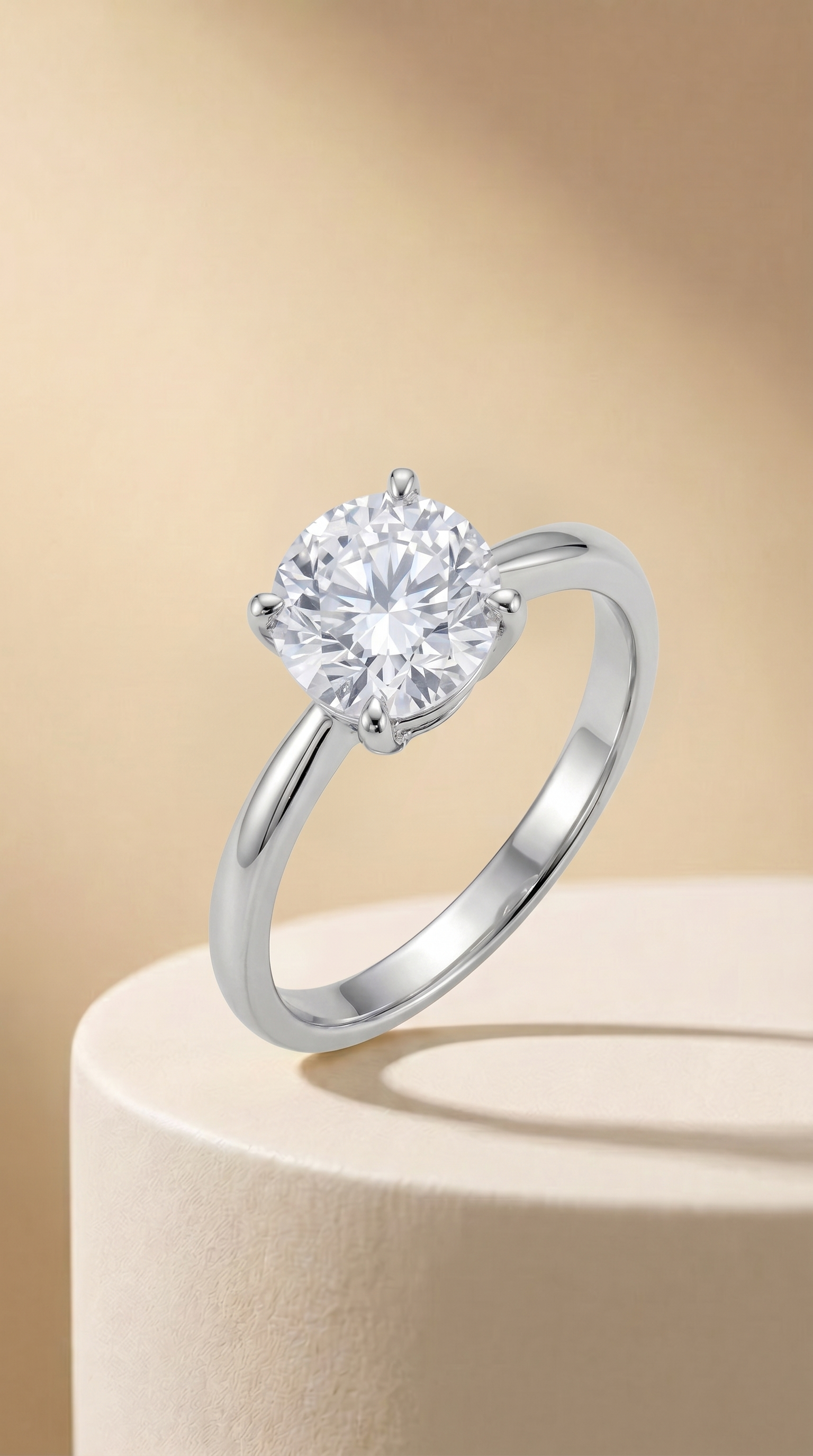 True Love Solitaire Ring