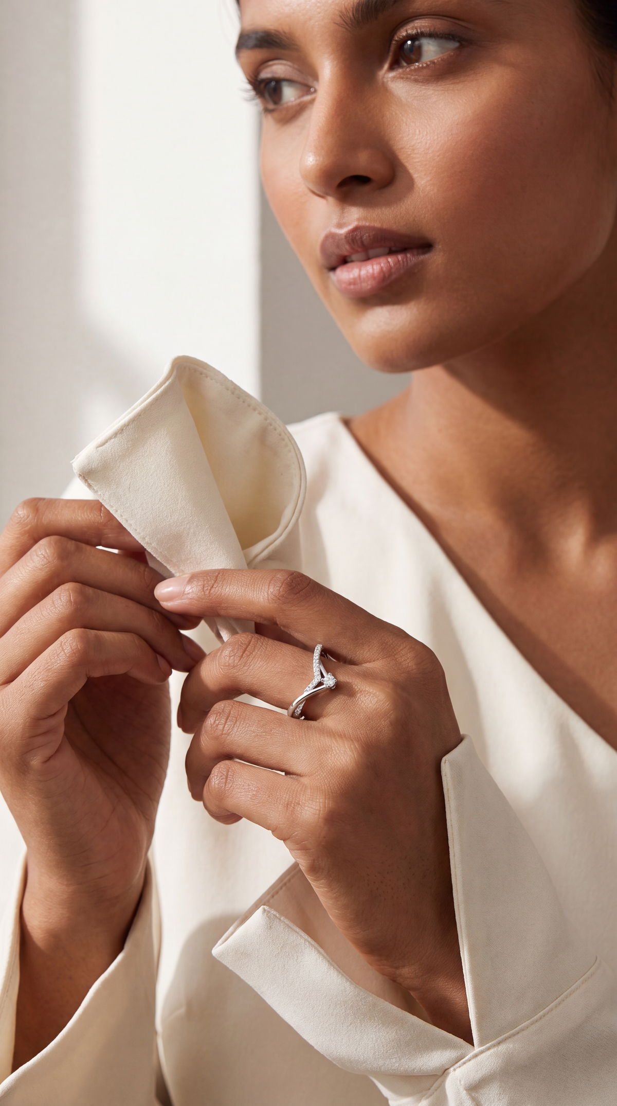 Whispering Wave Ring