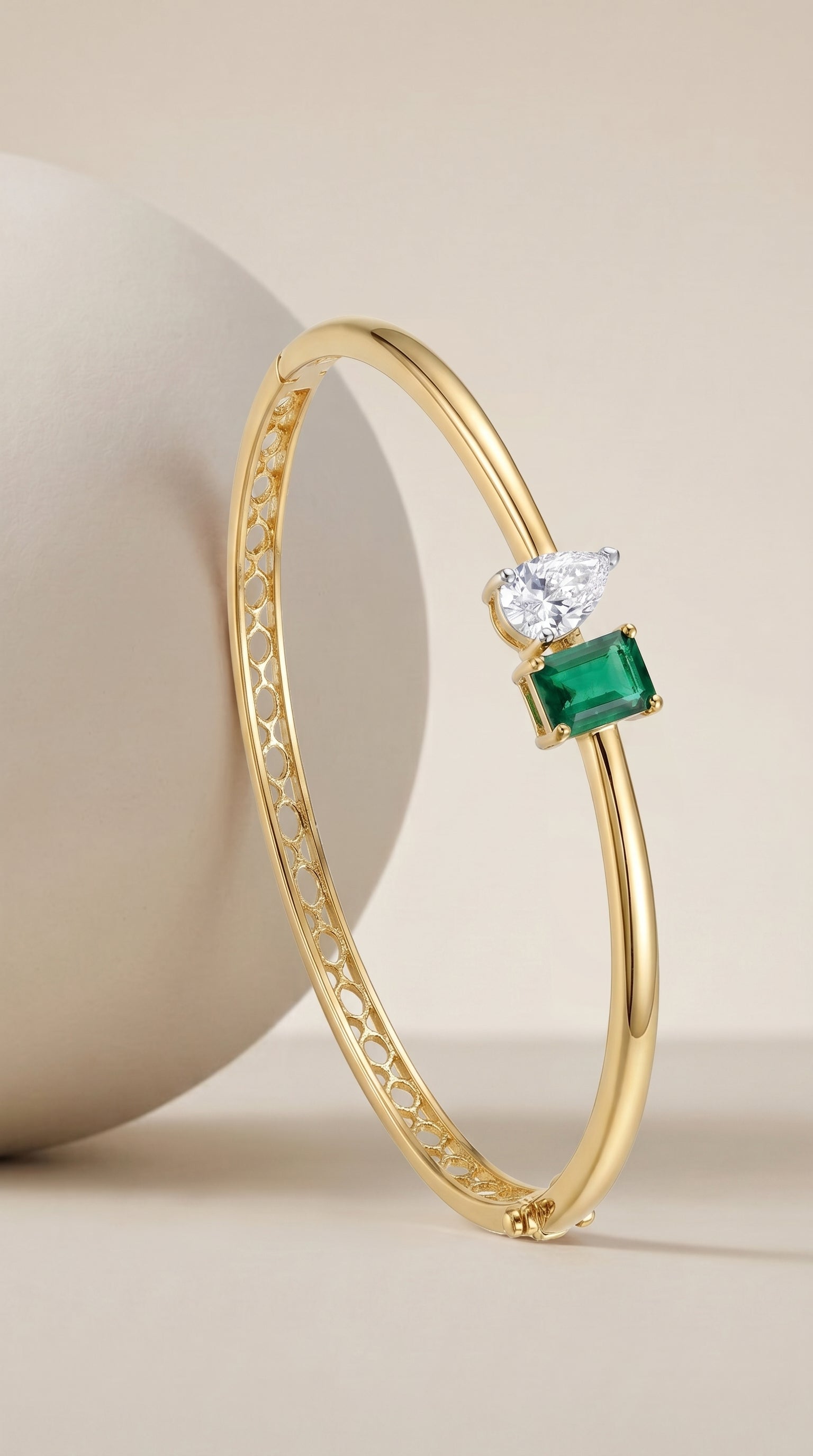 Everlasting Emerald Duo Bracelet