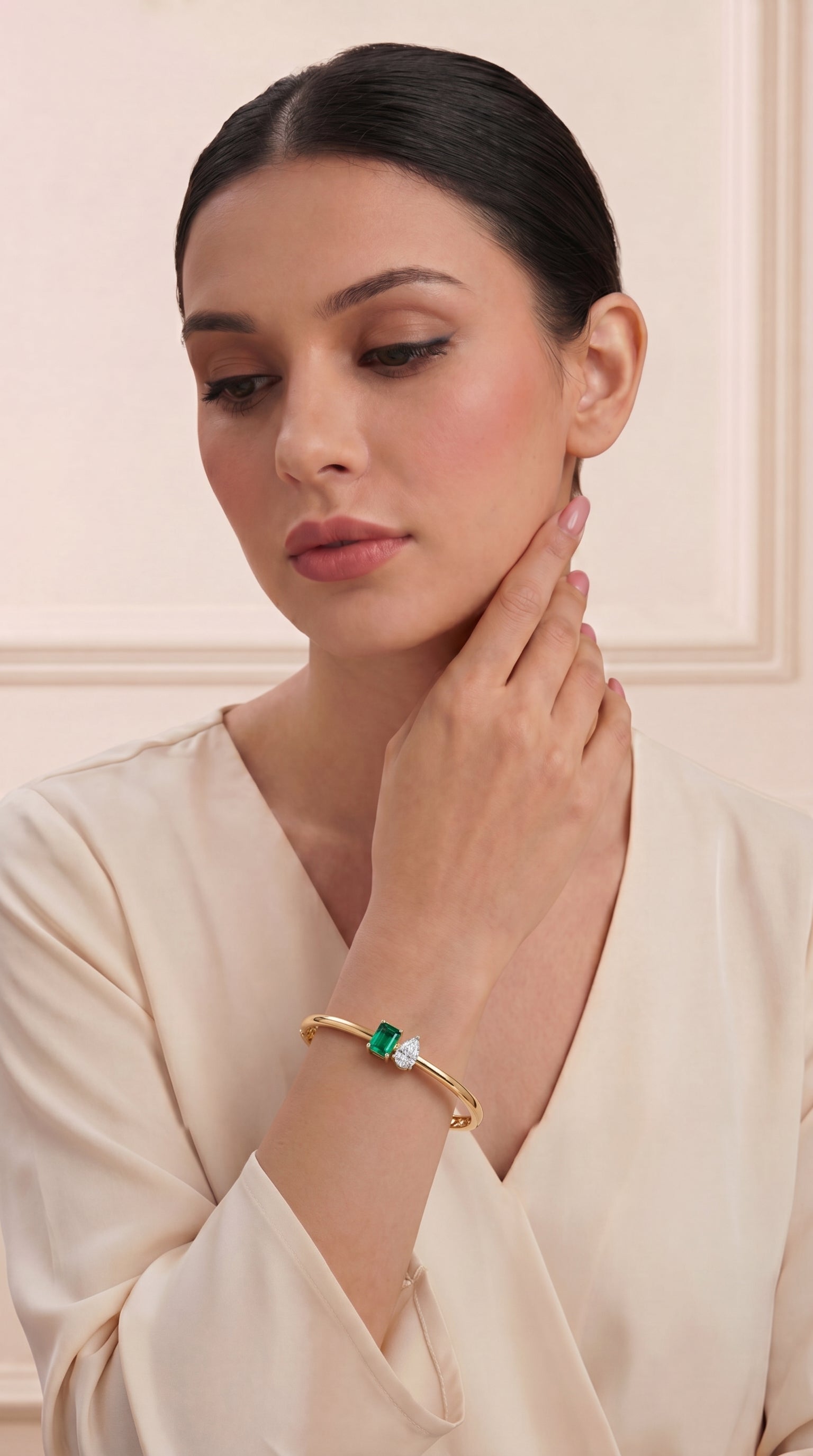 Everlasting Emerald Duo Bracelet
