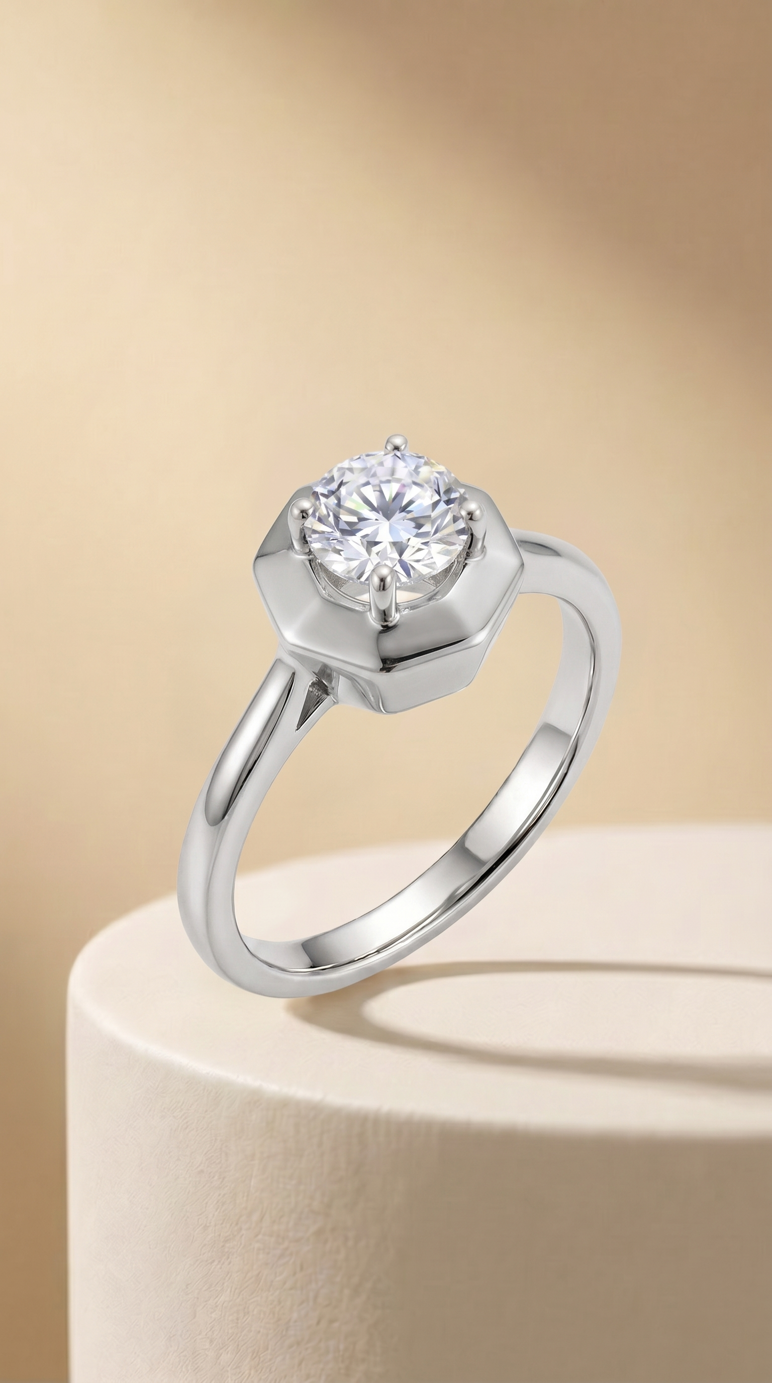 Written in Stars Solitaire Ring