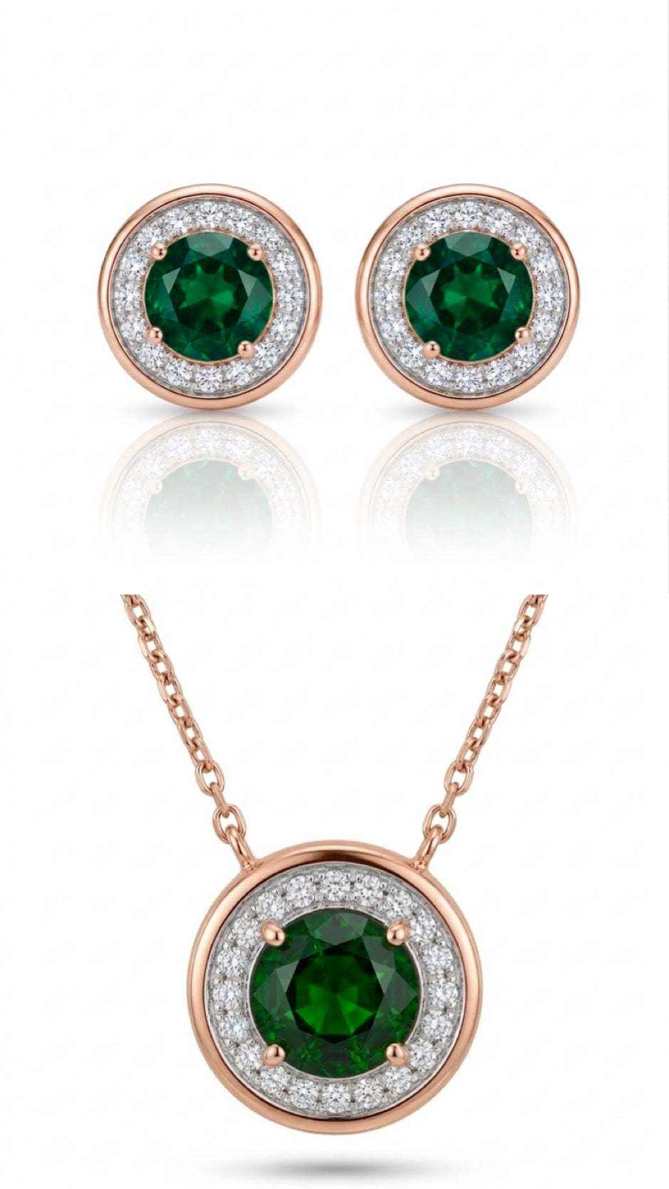 Enchanted Forest Statement Pendant Set