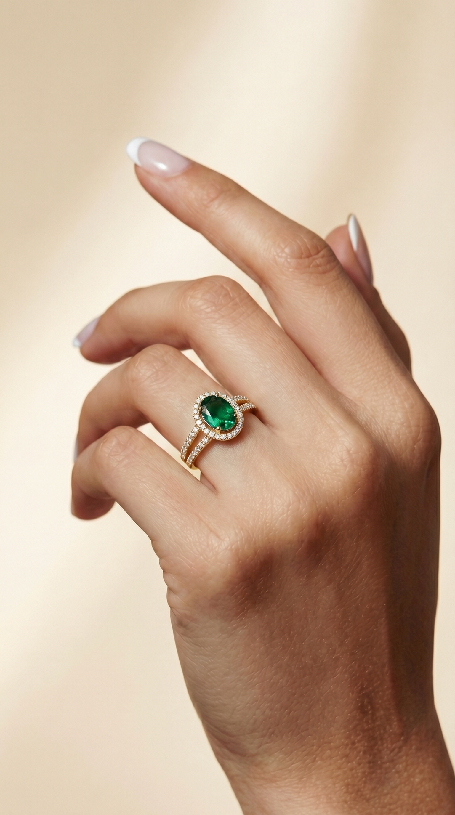 Enchanted Emerald Statement Ring