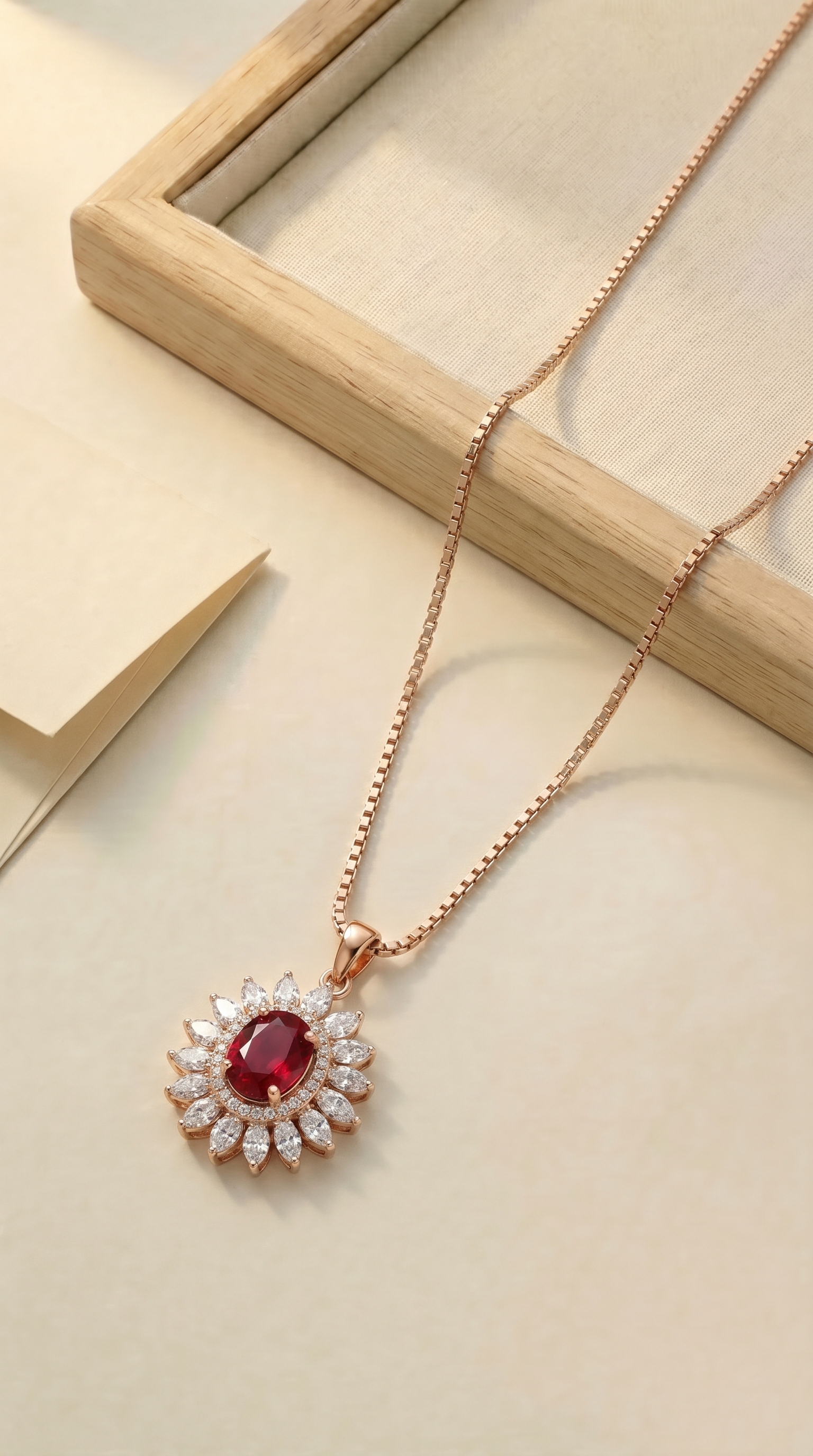 Majestic Ruby Necklace