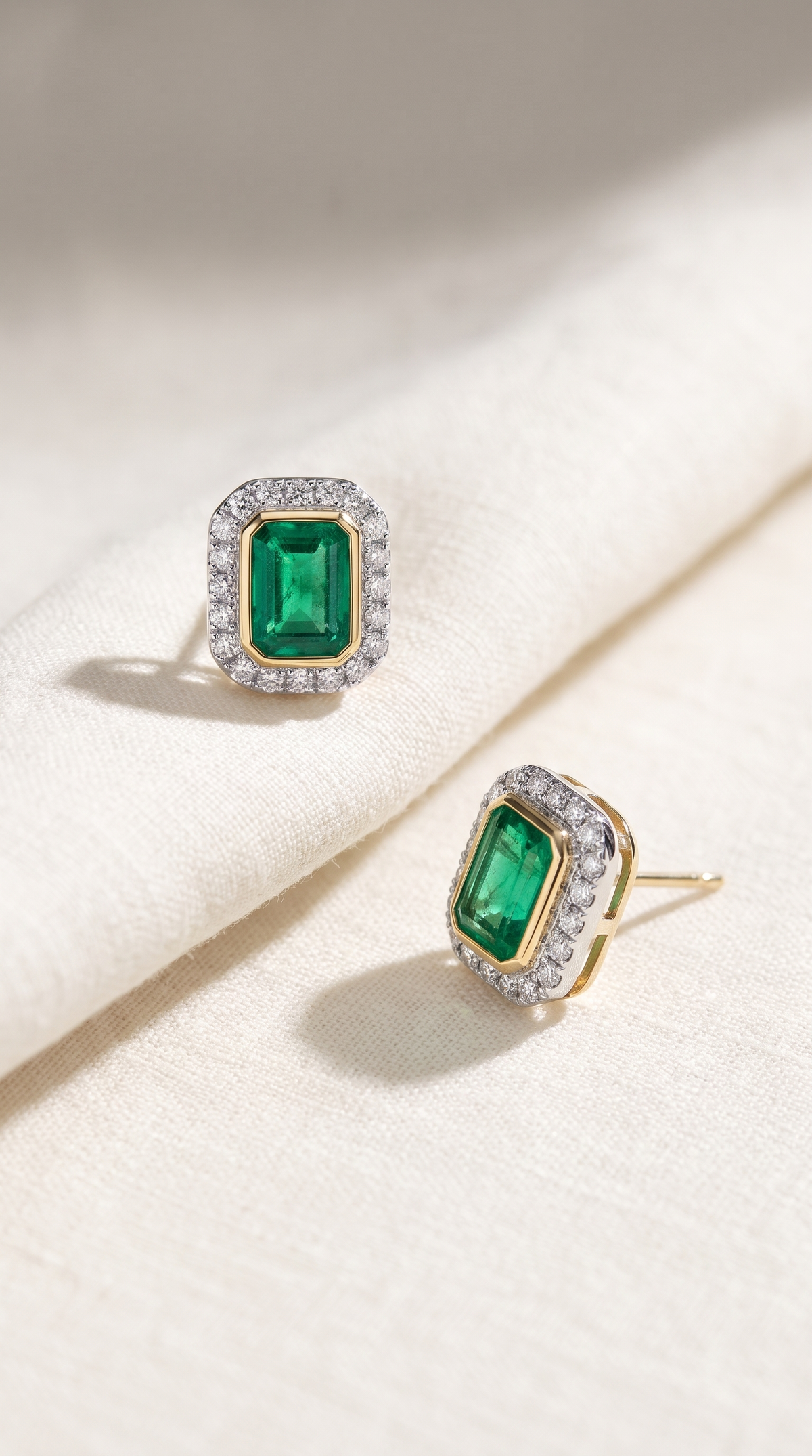 Regal Emerald Radiance Studs