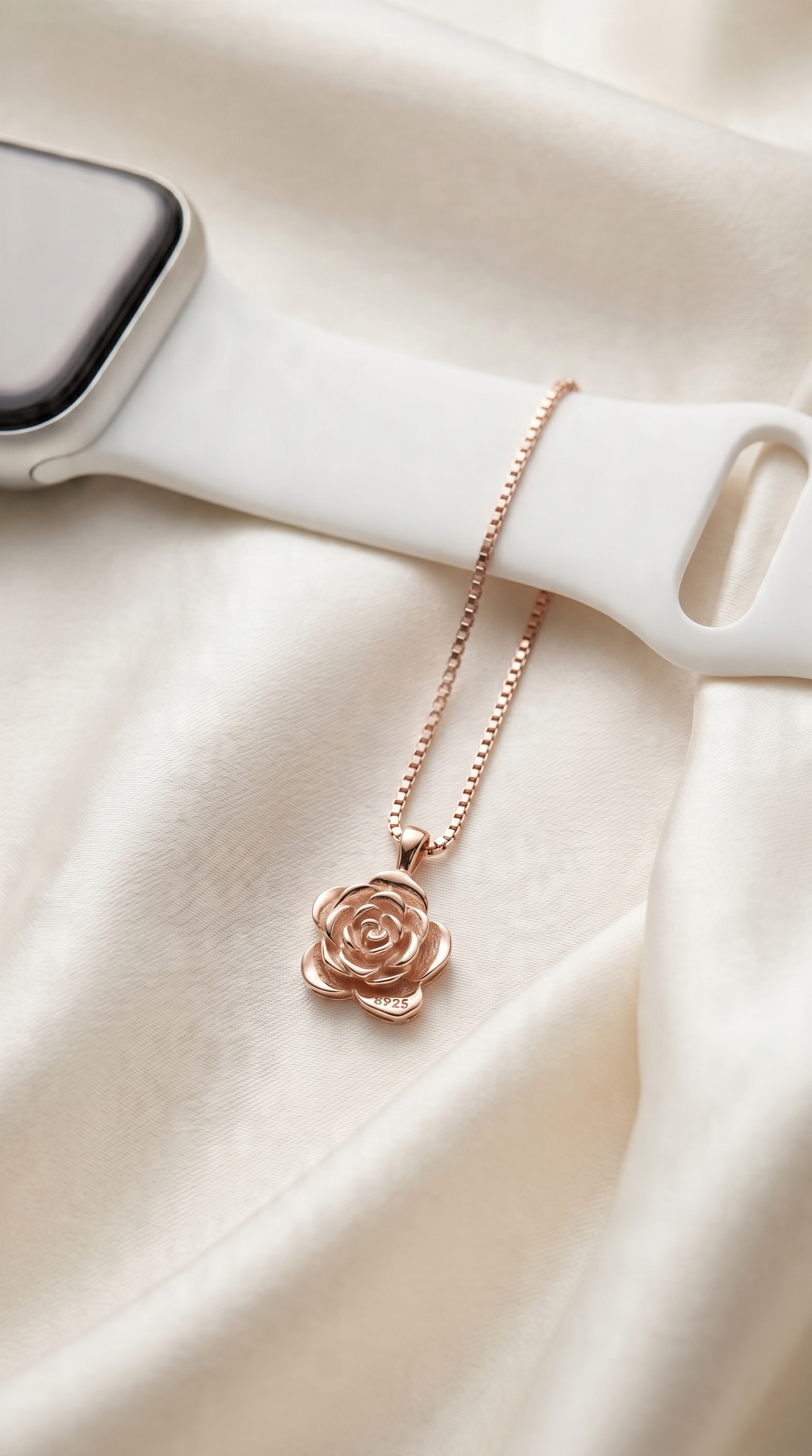 Bloomed Rose Devotion Watch Charm