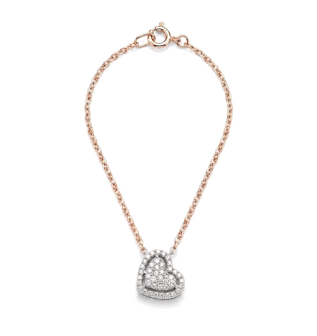 Gilded Heart Devotion Watch Charm