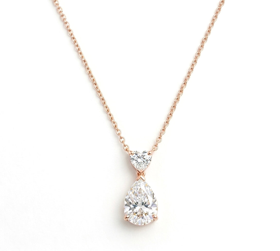 From Heart It Falls Necklace