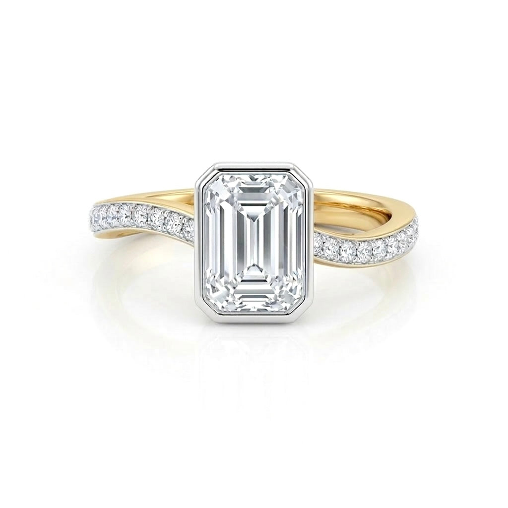 Classic Emerald Cut Solitaire Ring