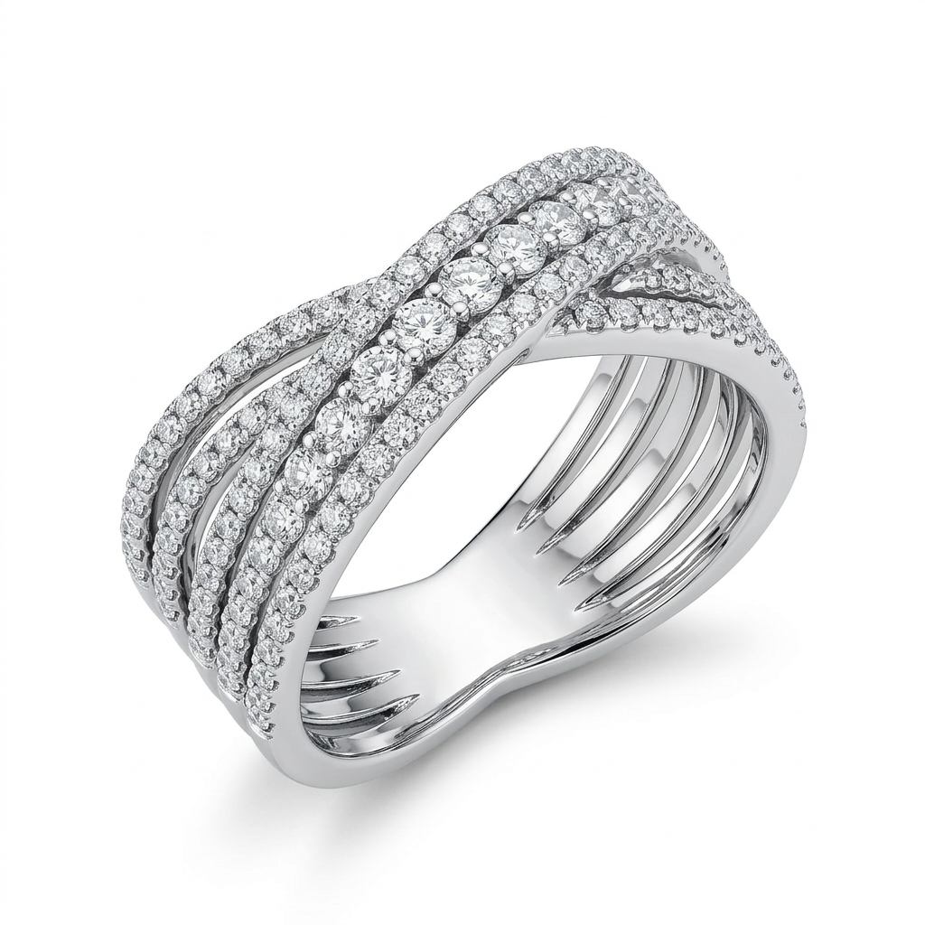 Intertwined Statement Ring