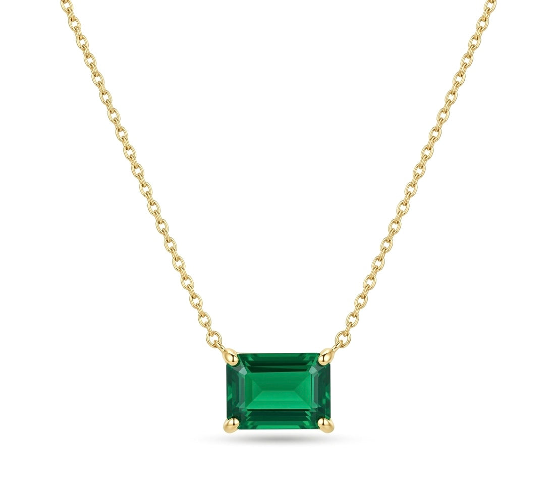 The Emerald Story Necklace