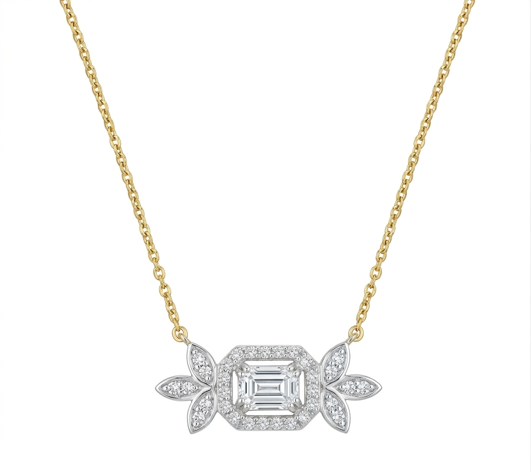 Elegance Aligned Necklace