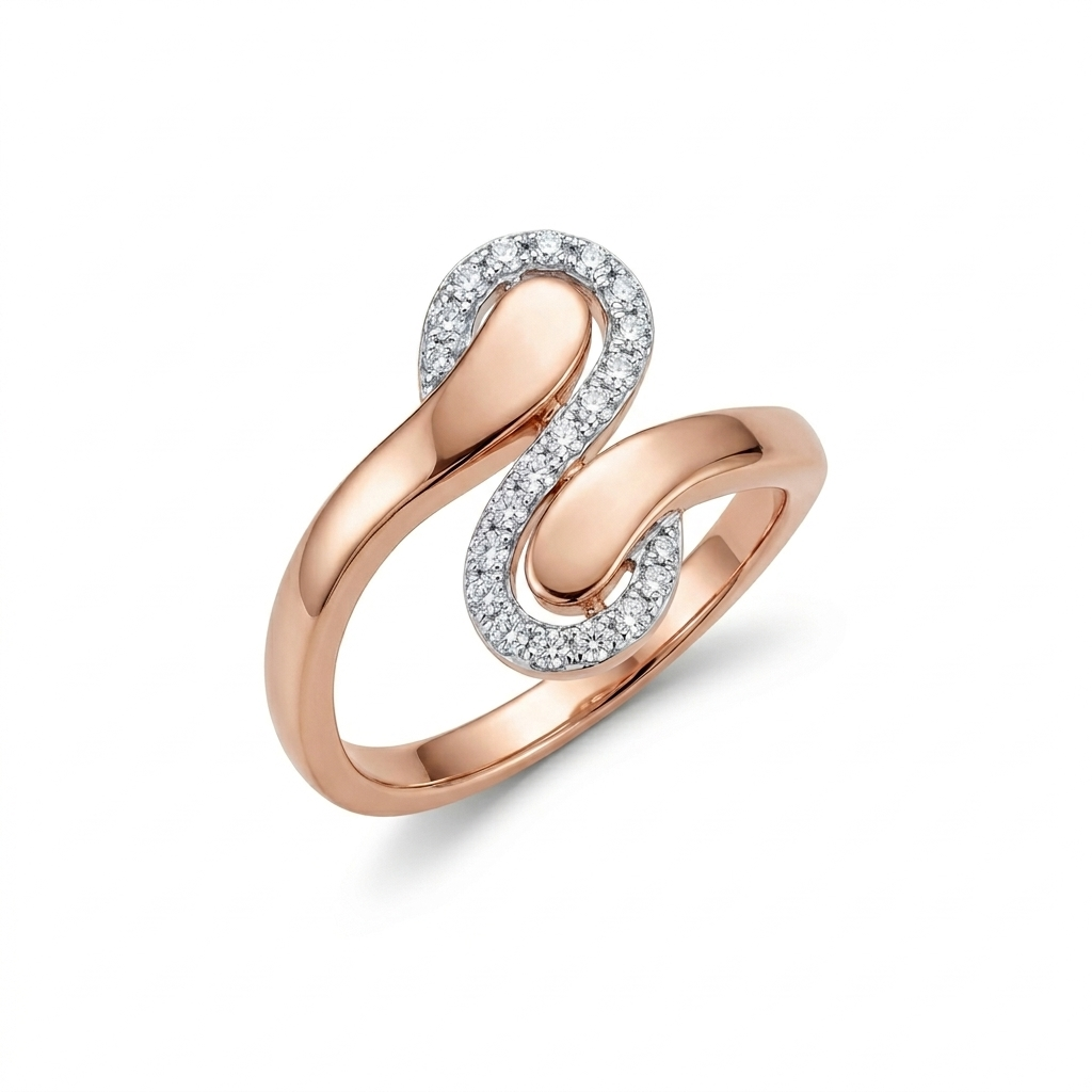 Eternal Swirl Ring