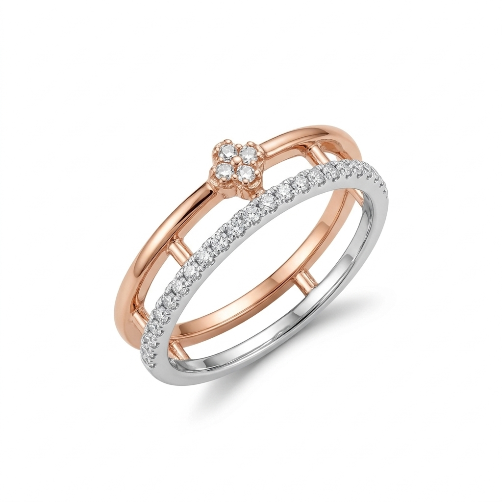 Blossoming Parallel Paths ring
