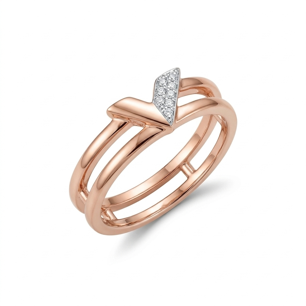 Whispering Arrow Parallel Ring
