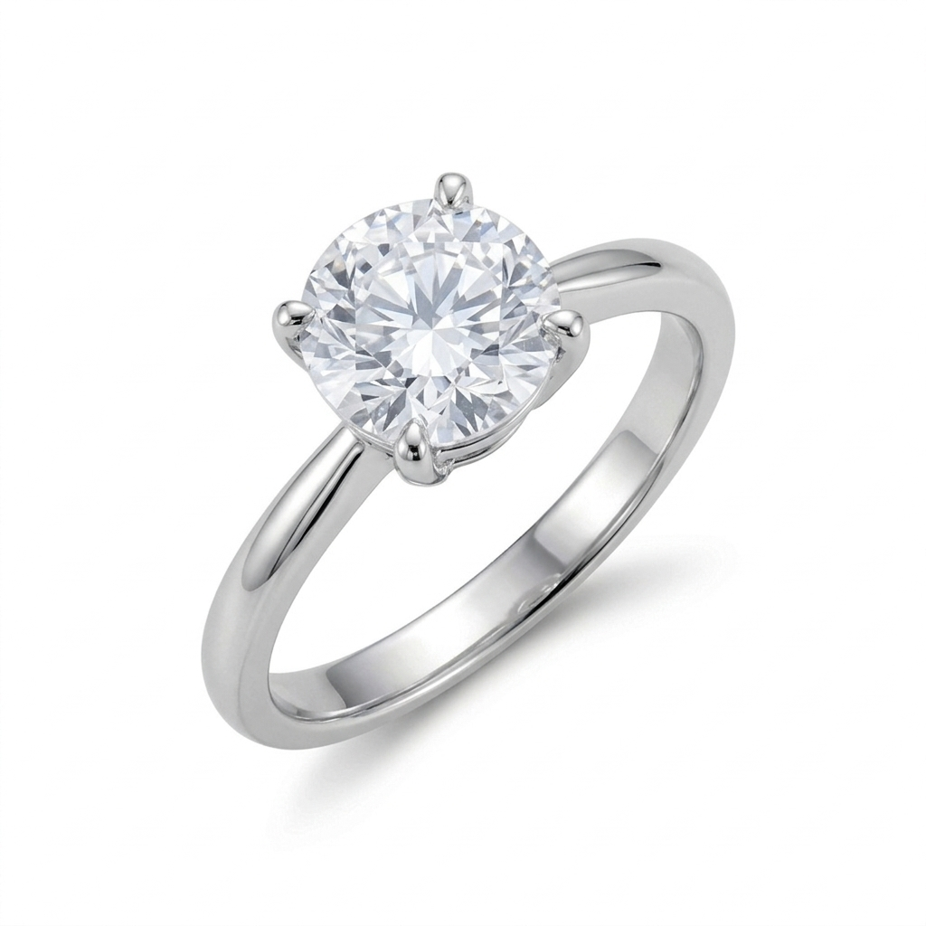 True Love Solitaire Ring