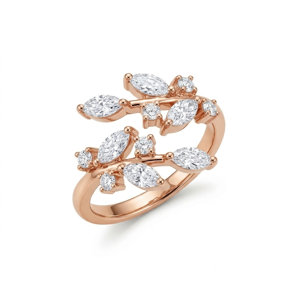 Whispering Vines Wrap Ring