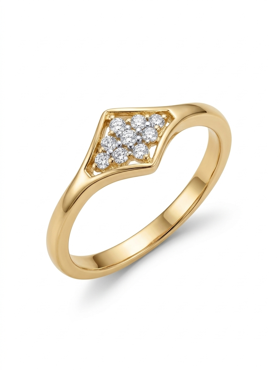 Golden Tiara Ring