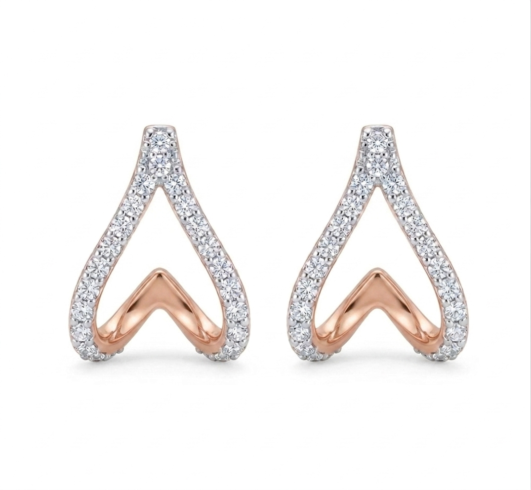 Hearts Intertwined Studs