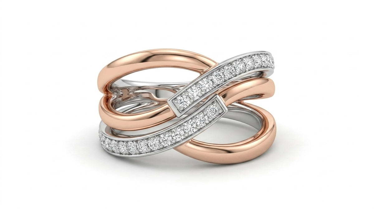 Infinite Ribbon Harmony Ring