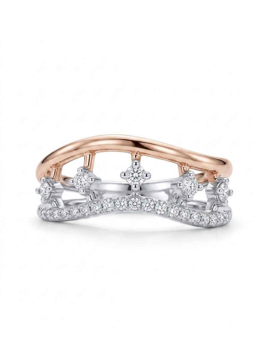 Imperial Arch Tiara Ring