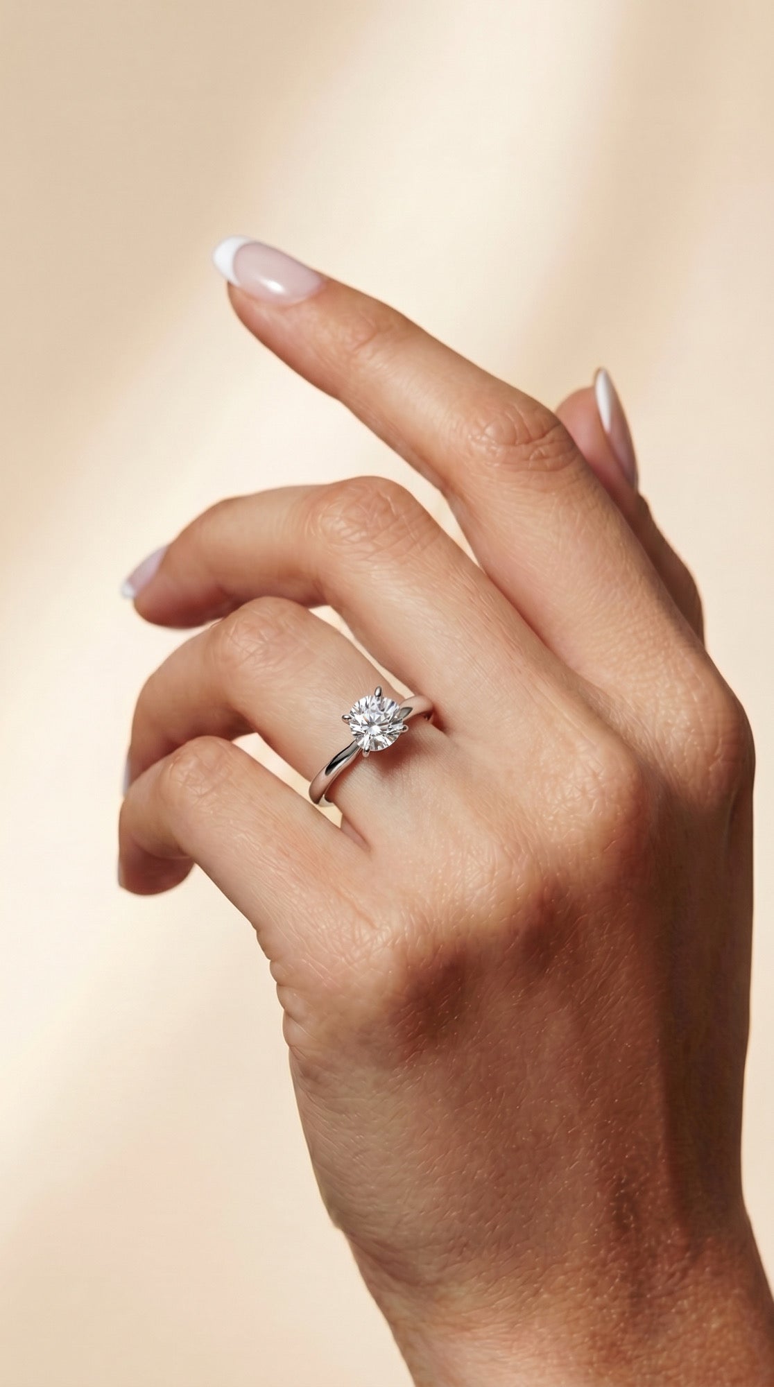 Pure Elegance Solitaire Ring