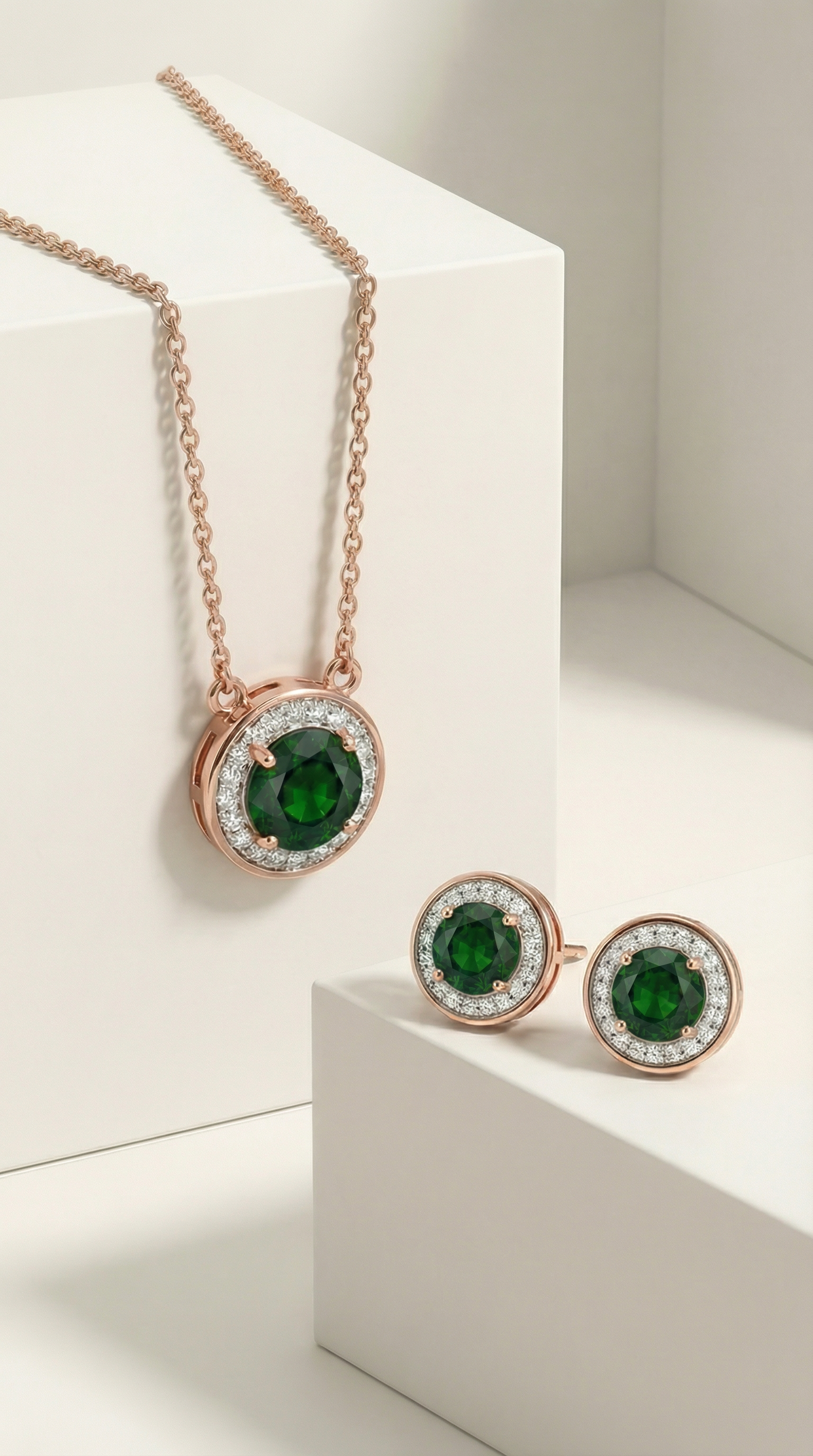 Enchanted Forest Statement Pendant Set
