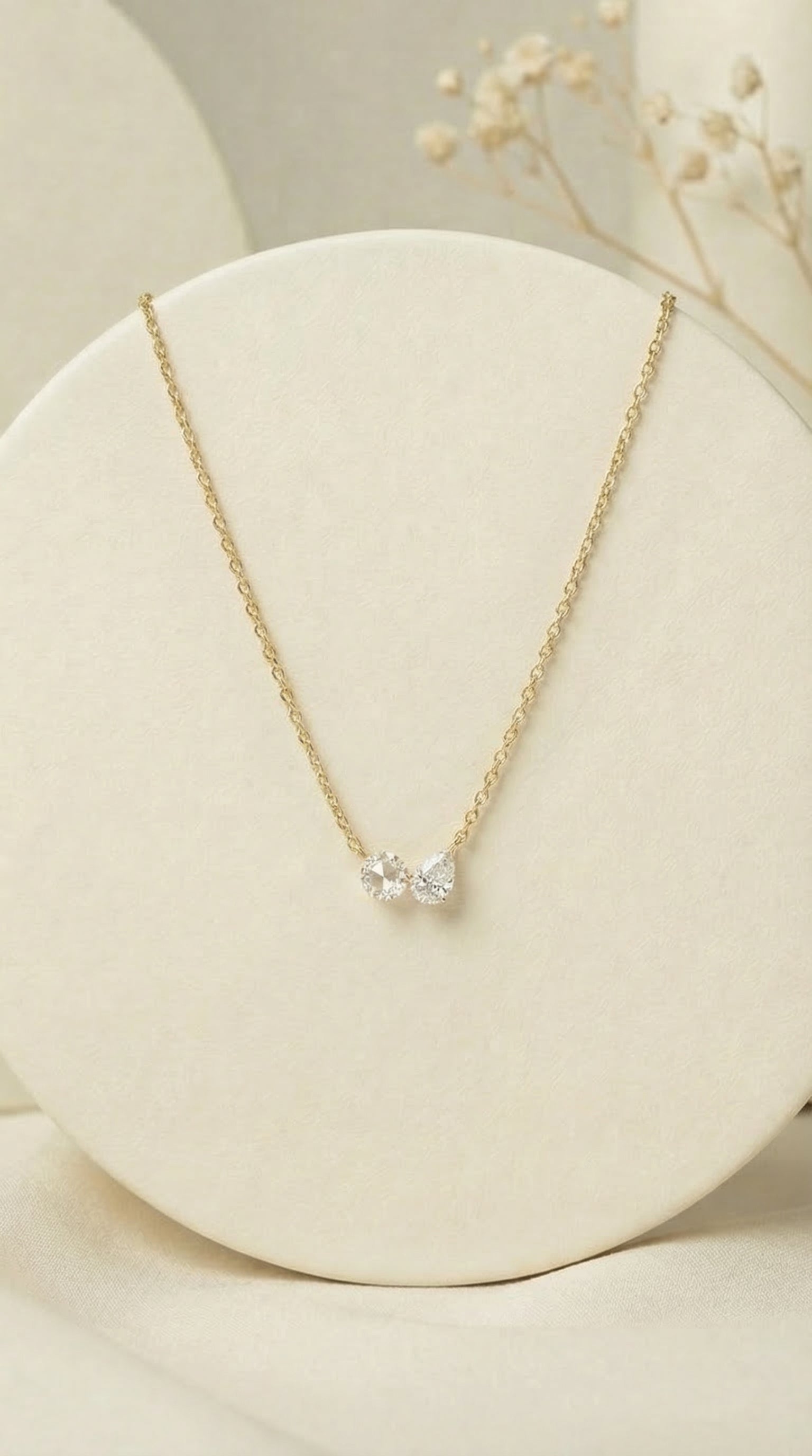 Twin Glow Necklace