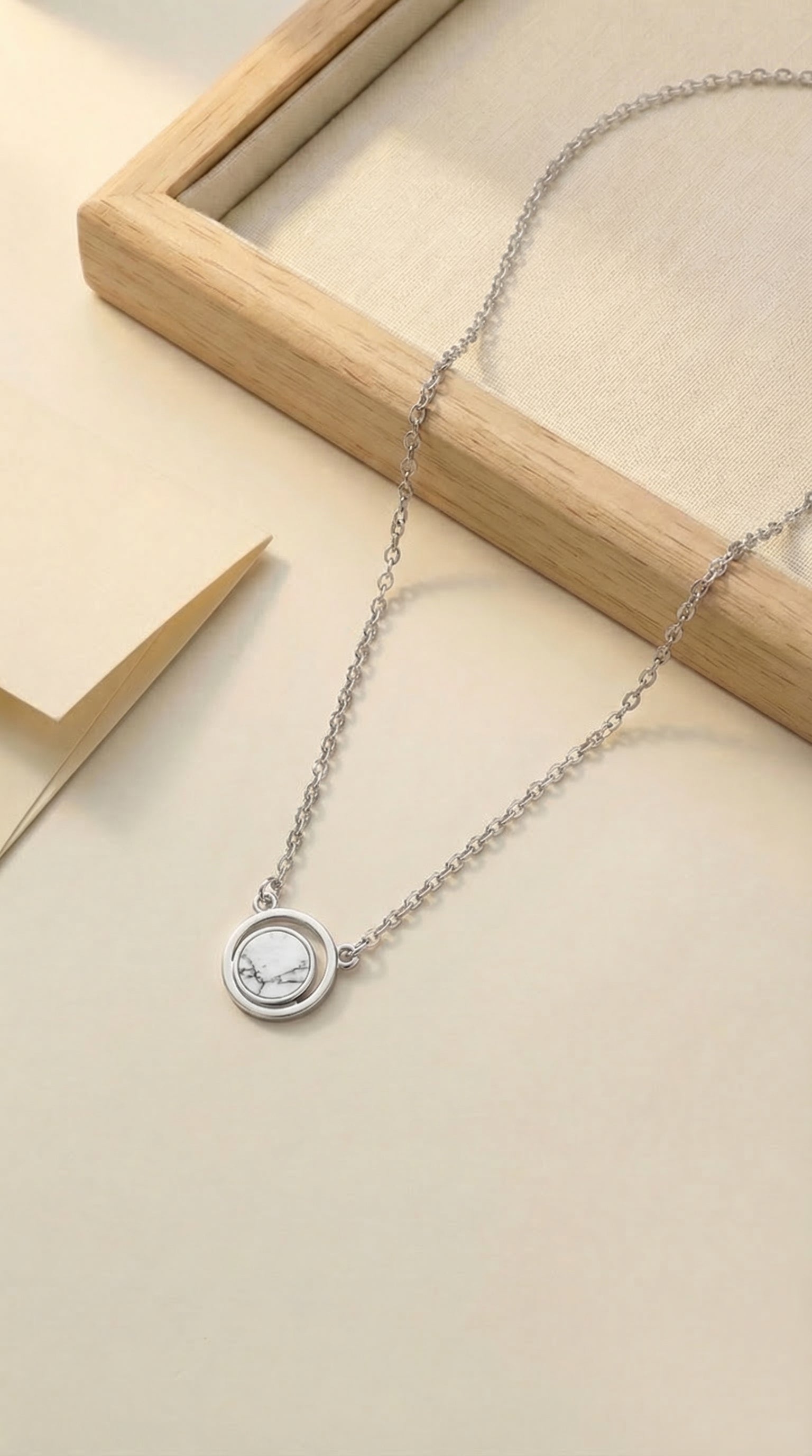 Touch of Marble Necklace