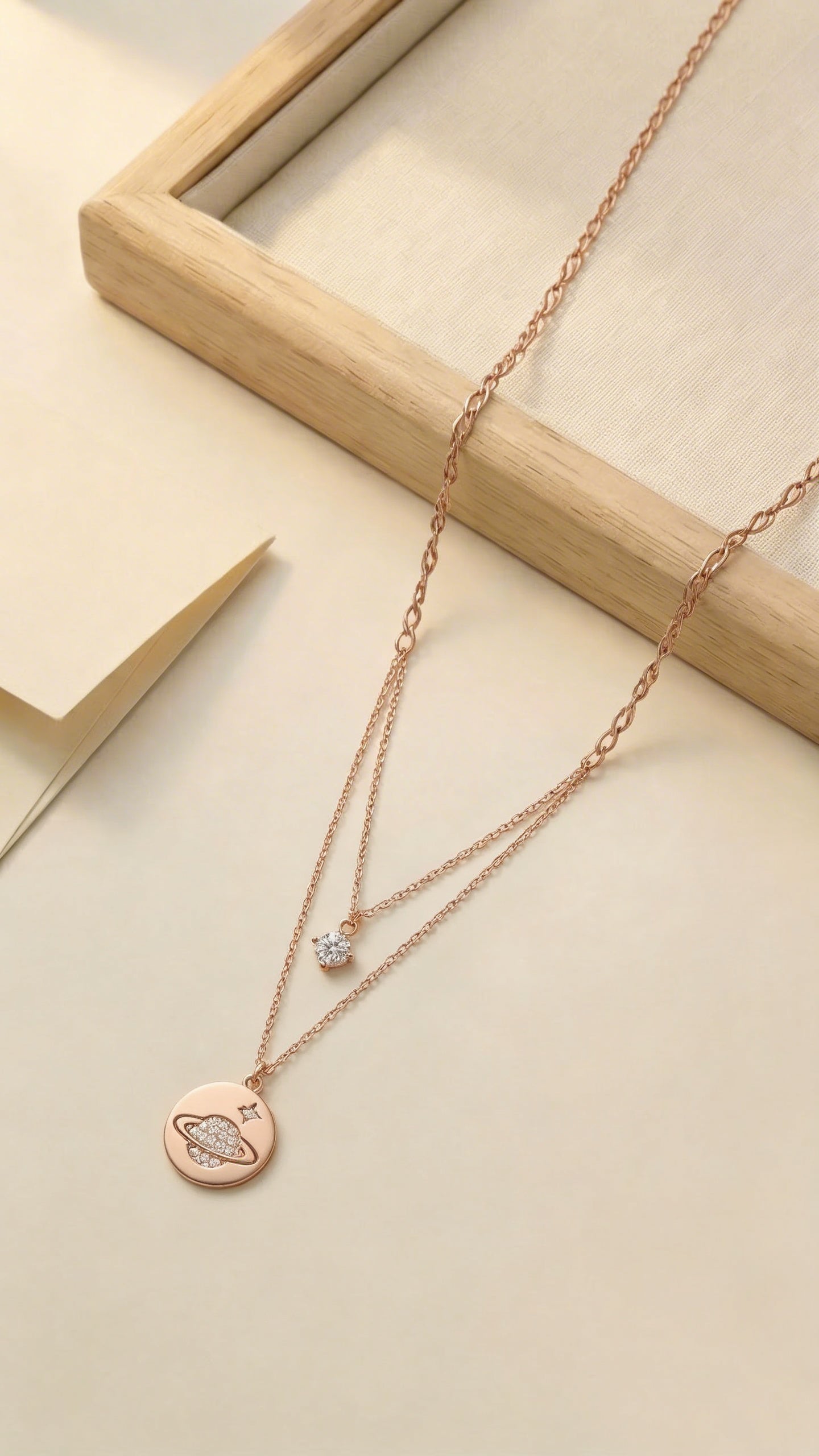Orbiting around You Necklace