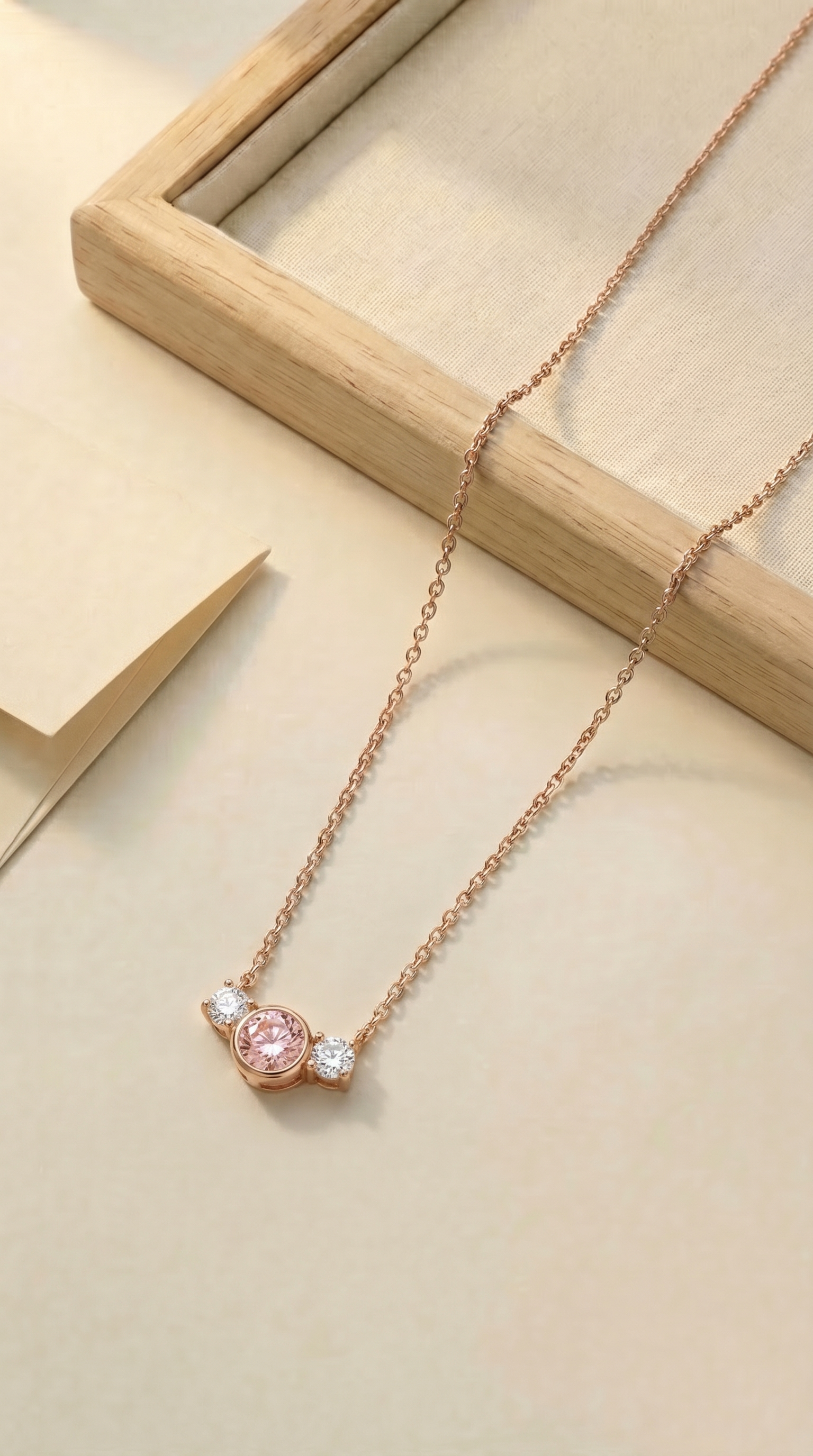 A Pink Tale Necklace