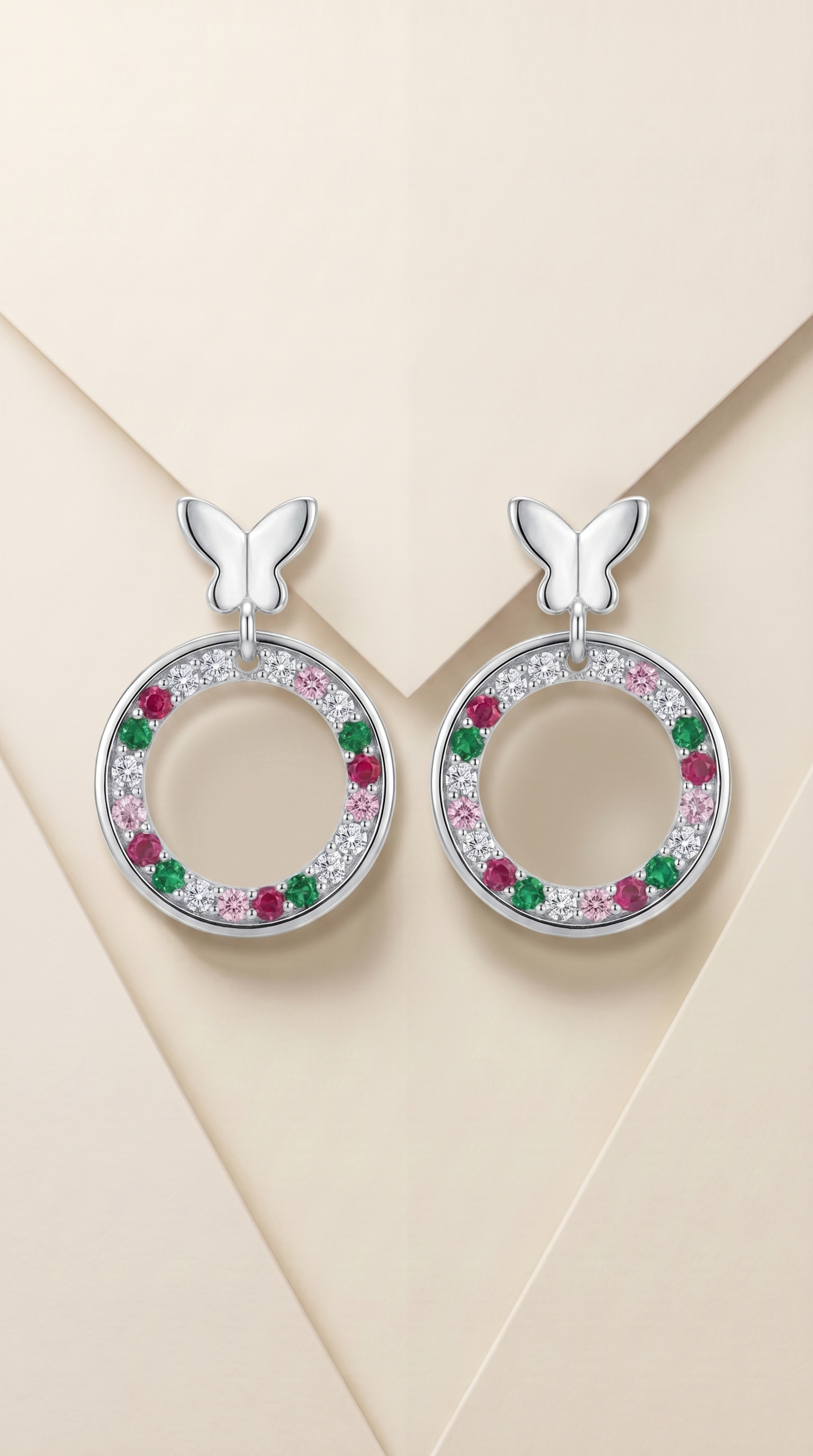 Flora & Fauna Hanging Earrings