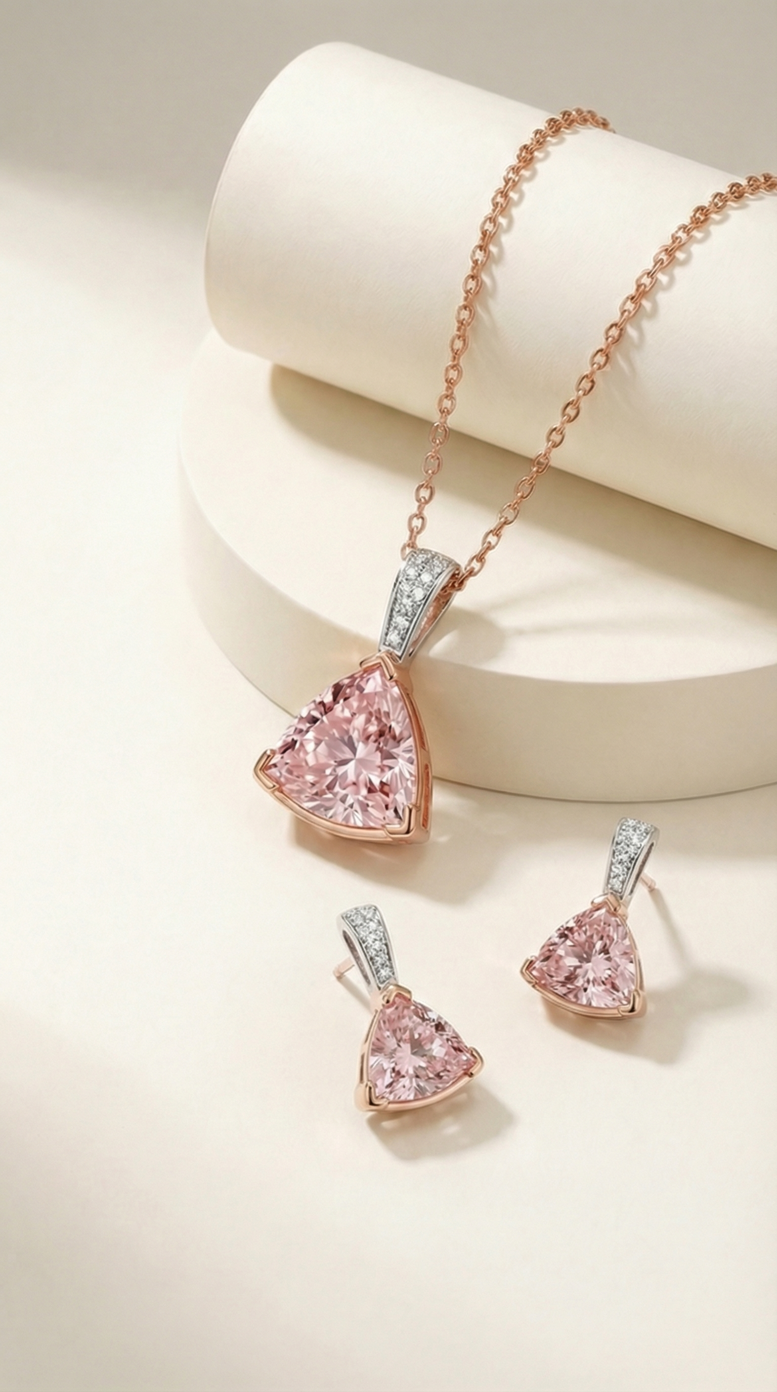 Promise in Pink Pendant Set