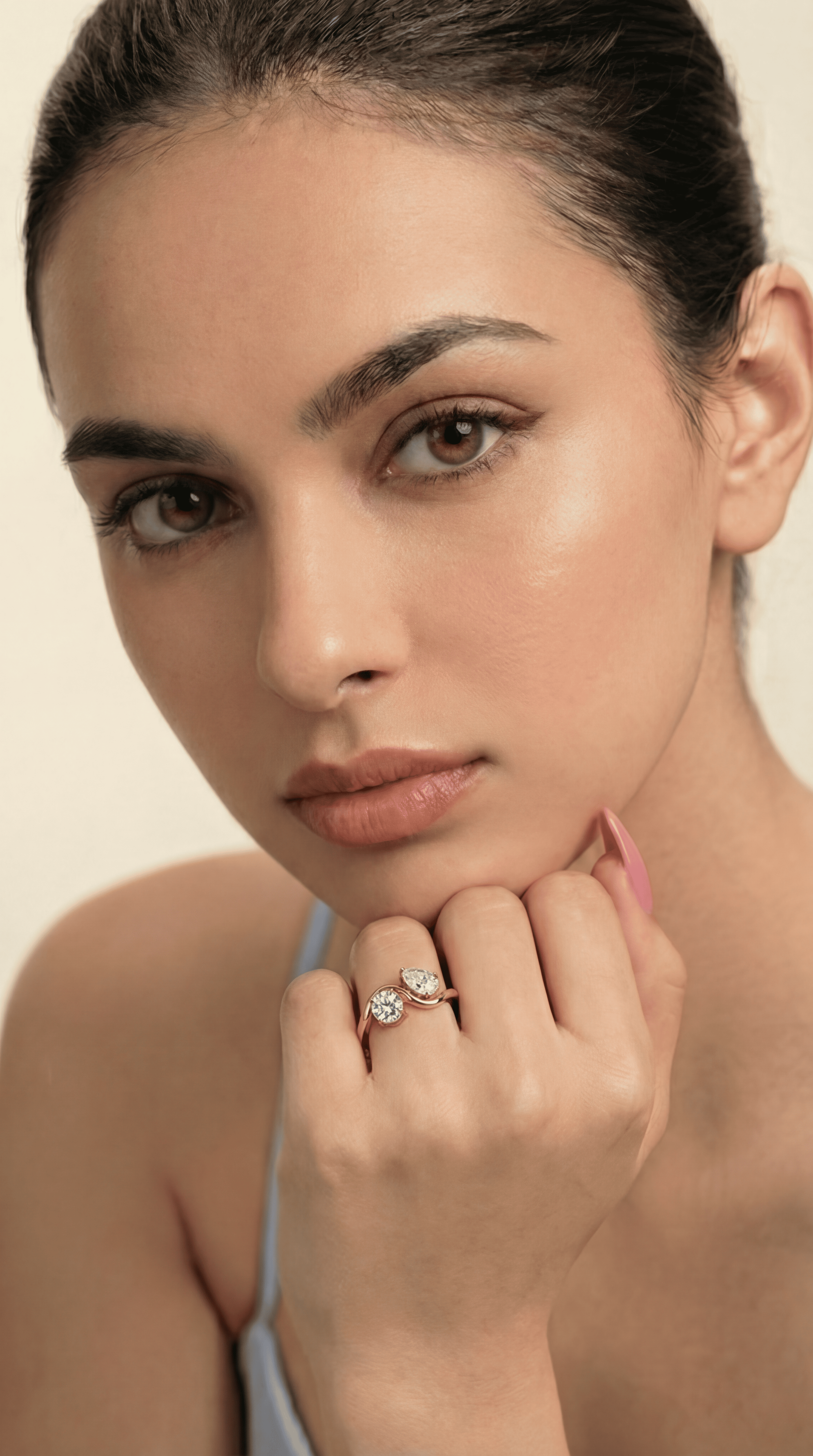 Serene Union Statement Ring