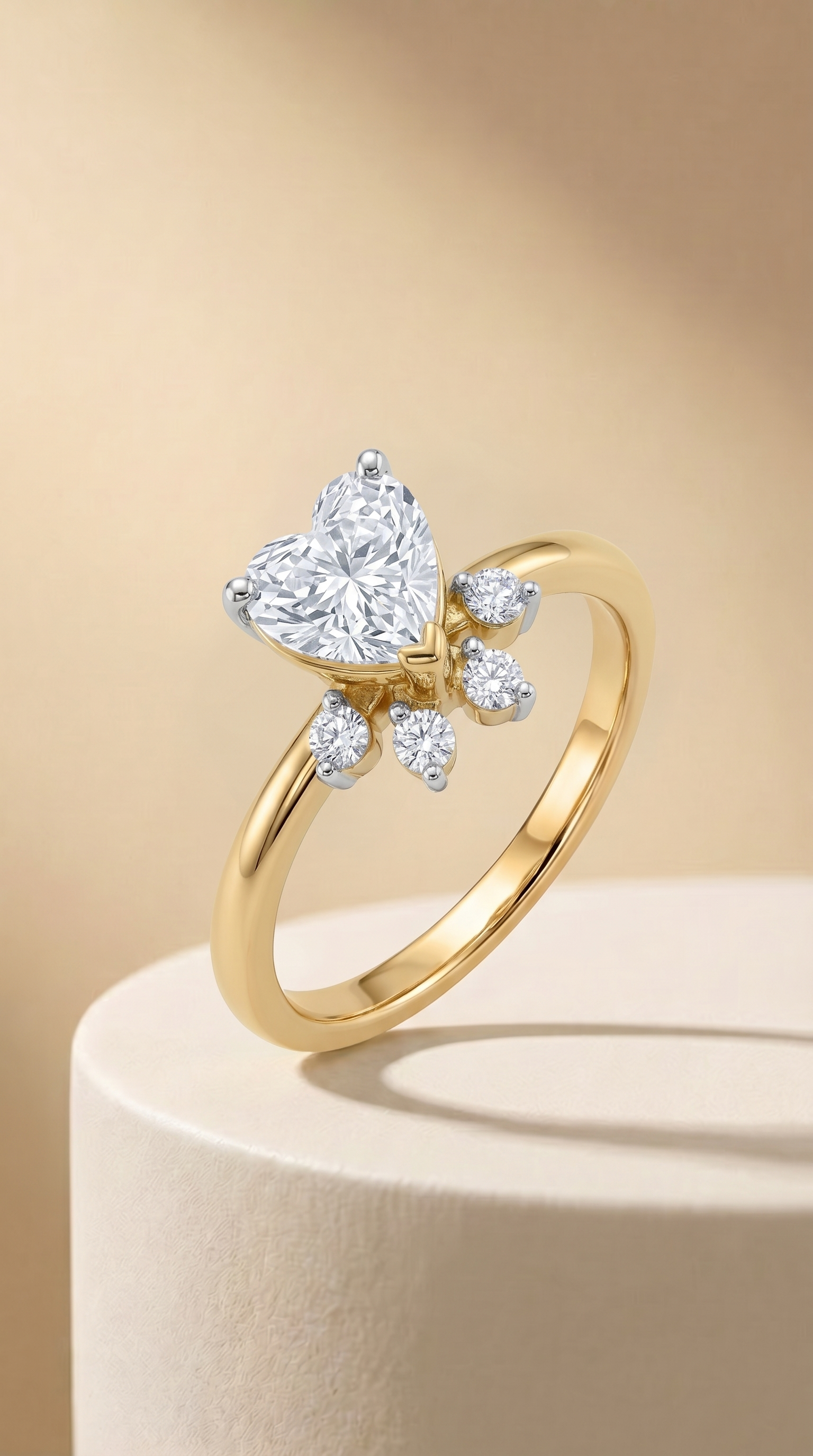 Queen Of Hearts Tiara Ring