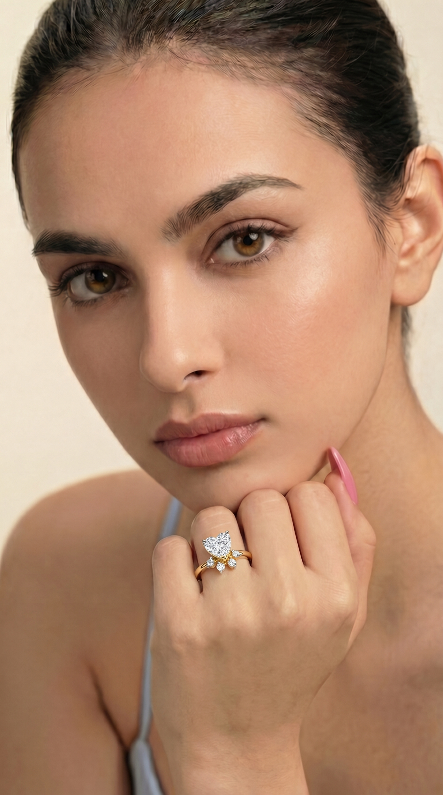 Queen Of Hearts Tiara Ring