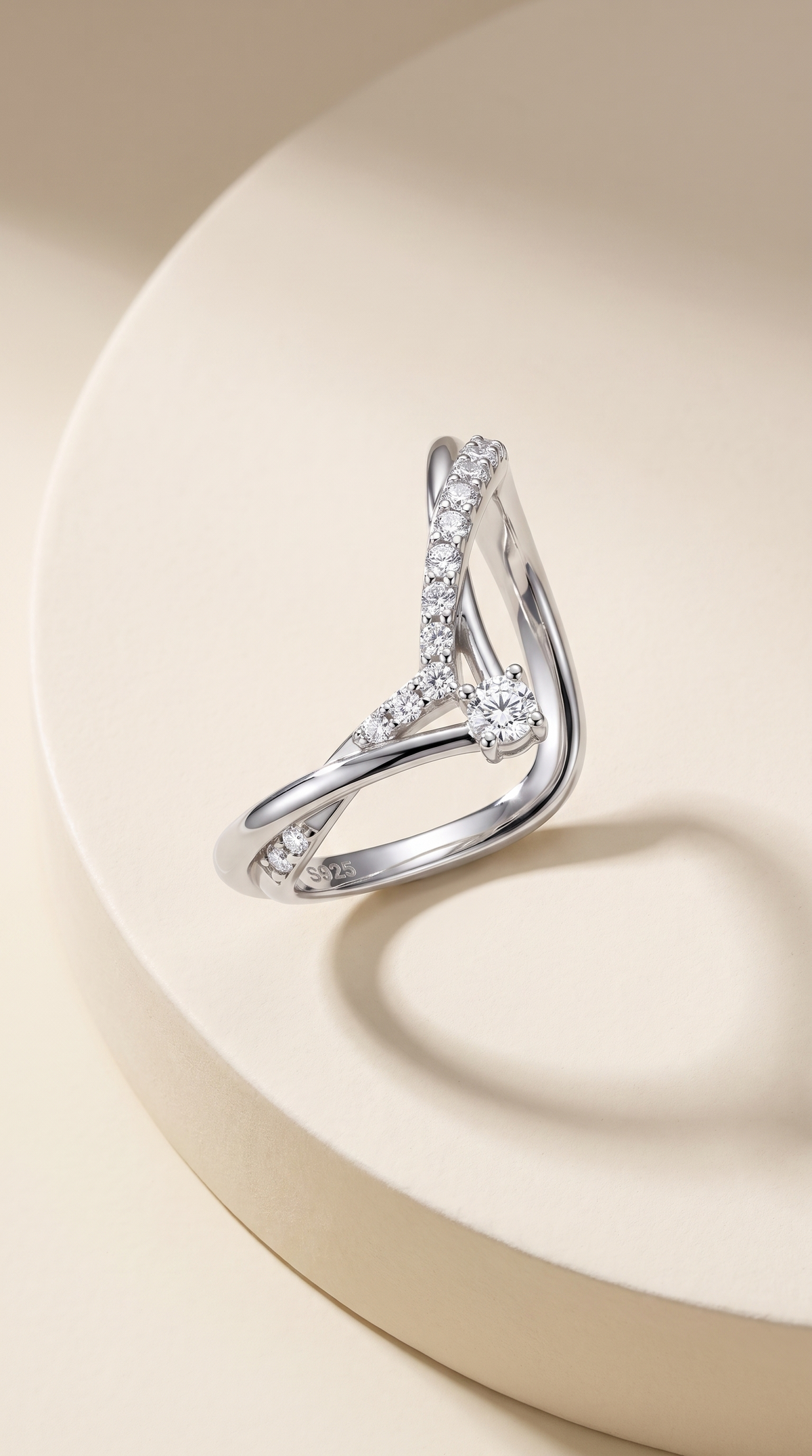 Whispering Wave Ring