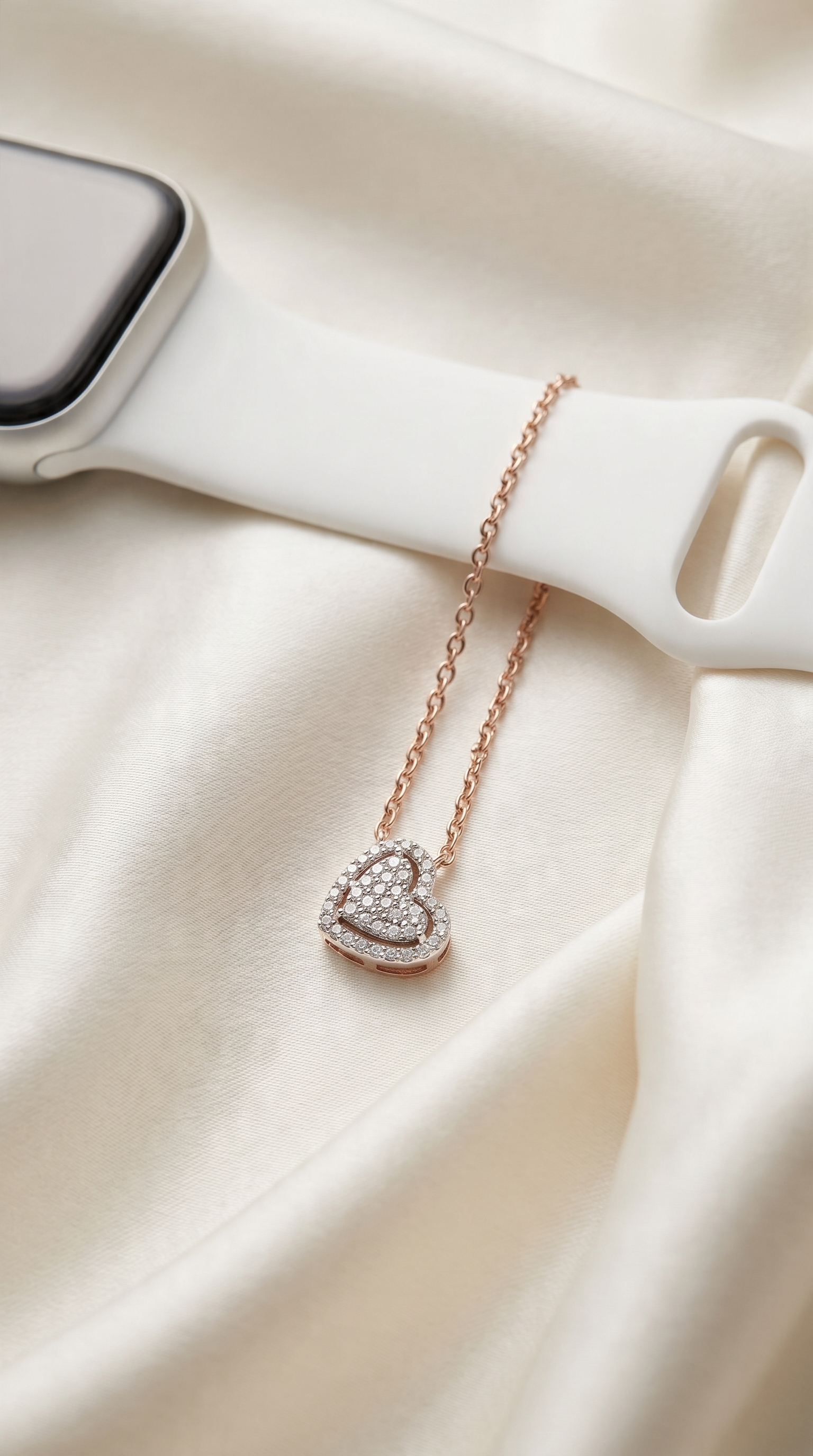 Gilded Heart Devotion Watch Charm