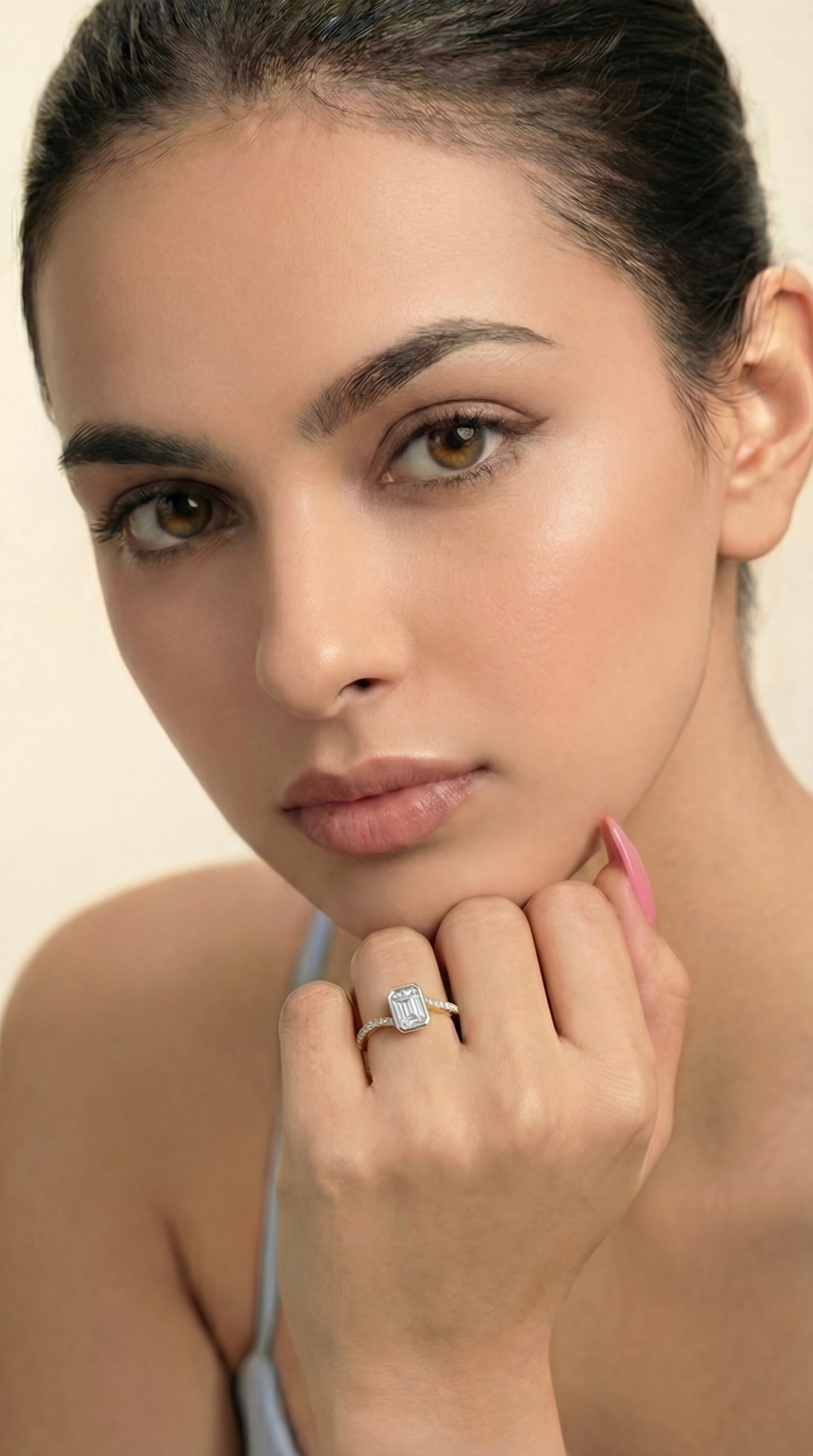 Classic Emerald Cut Solitaire Ring