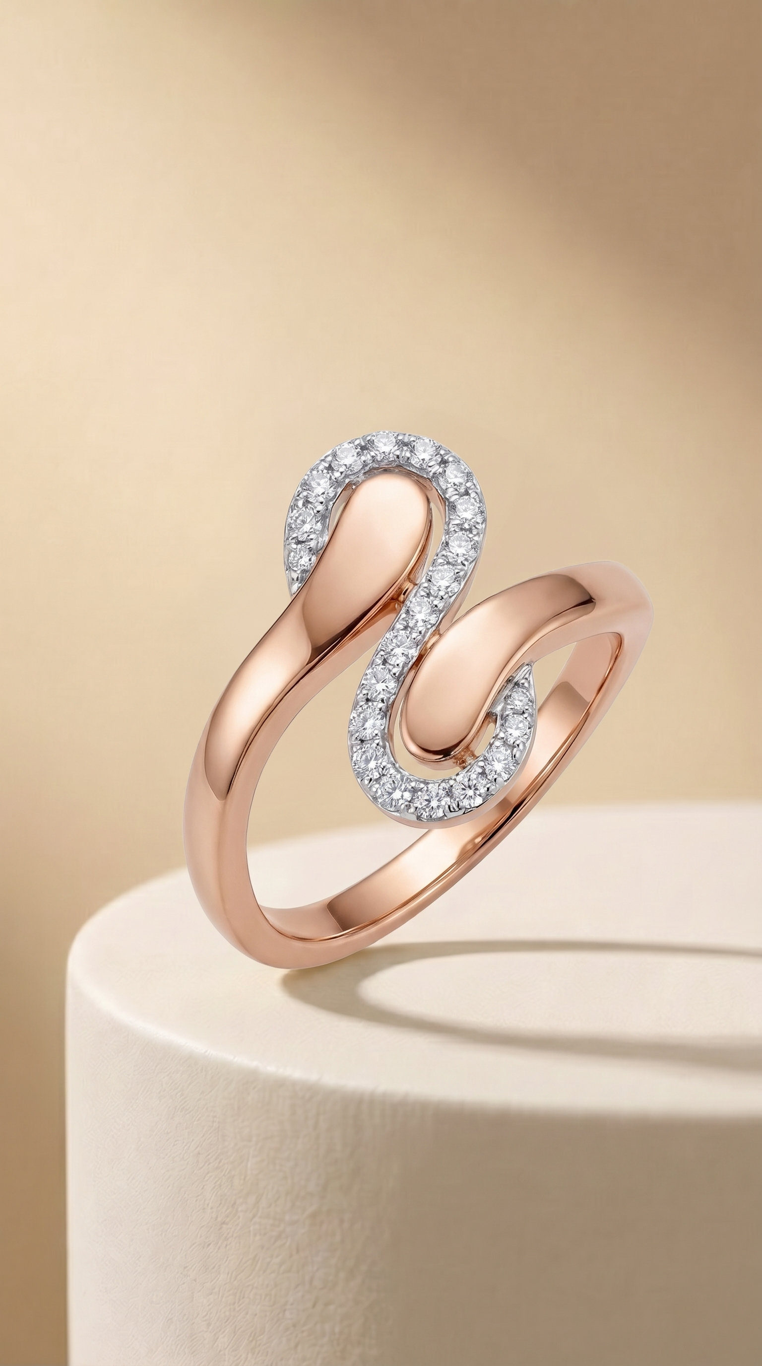 Eternal Swirl Ring