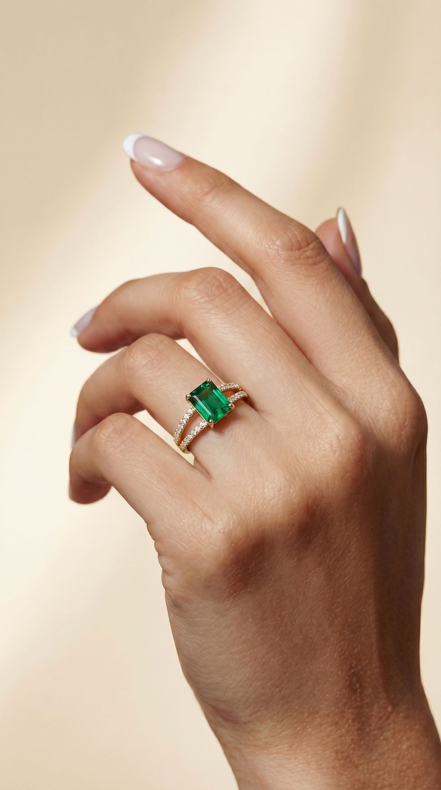 Emerald Empress Statement Ring