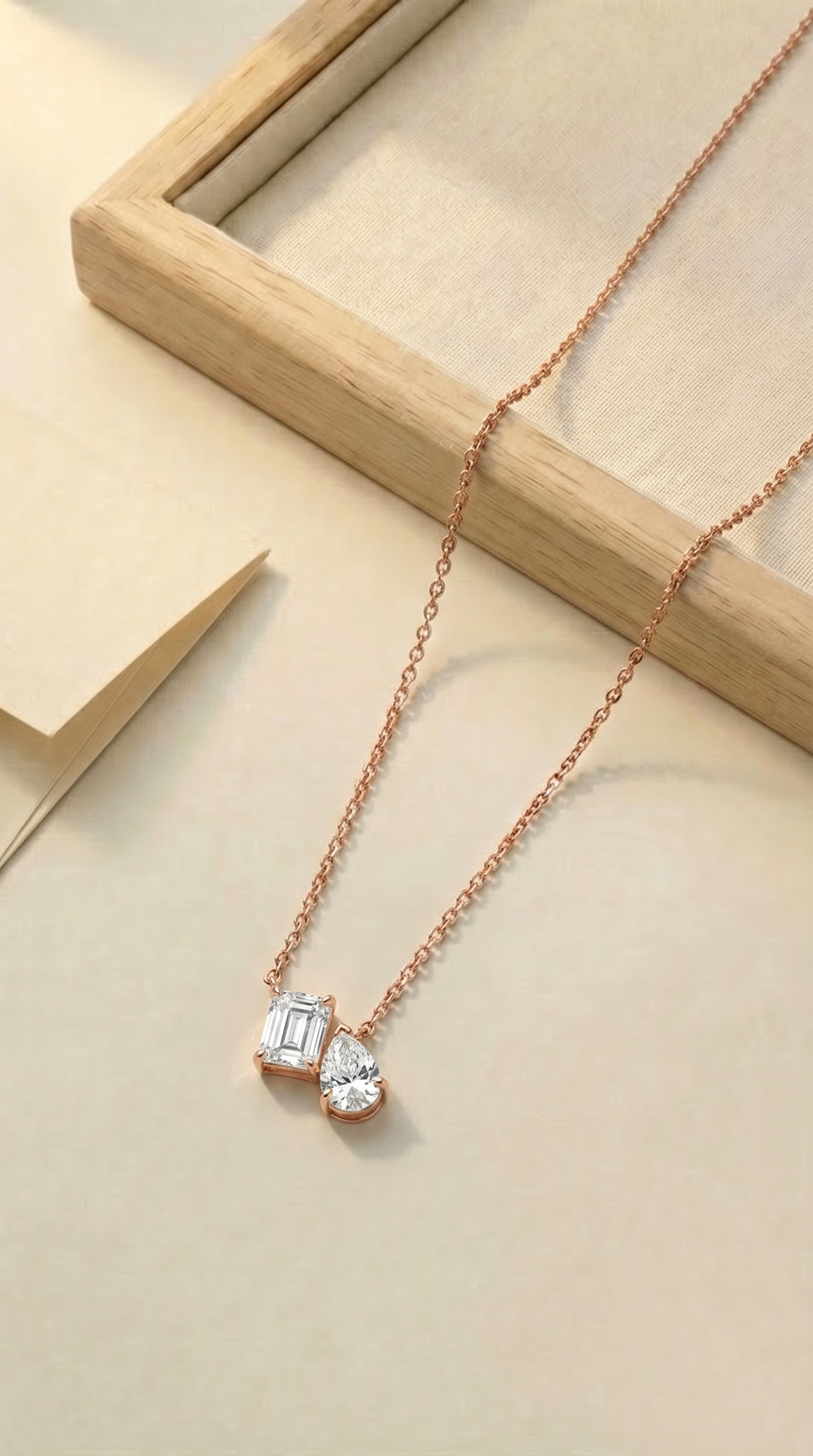 The Duo Cut Necklace